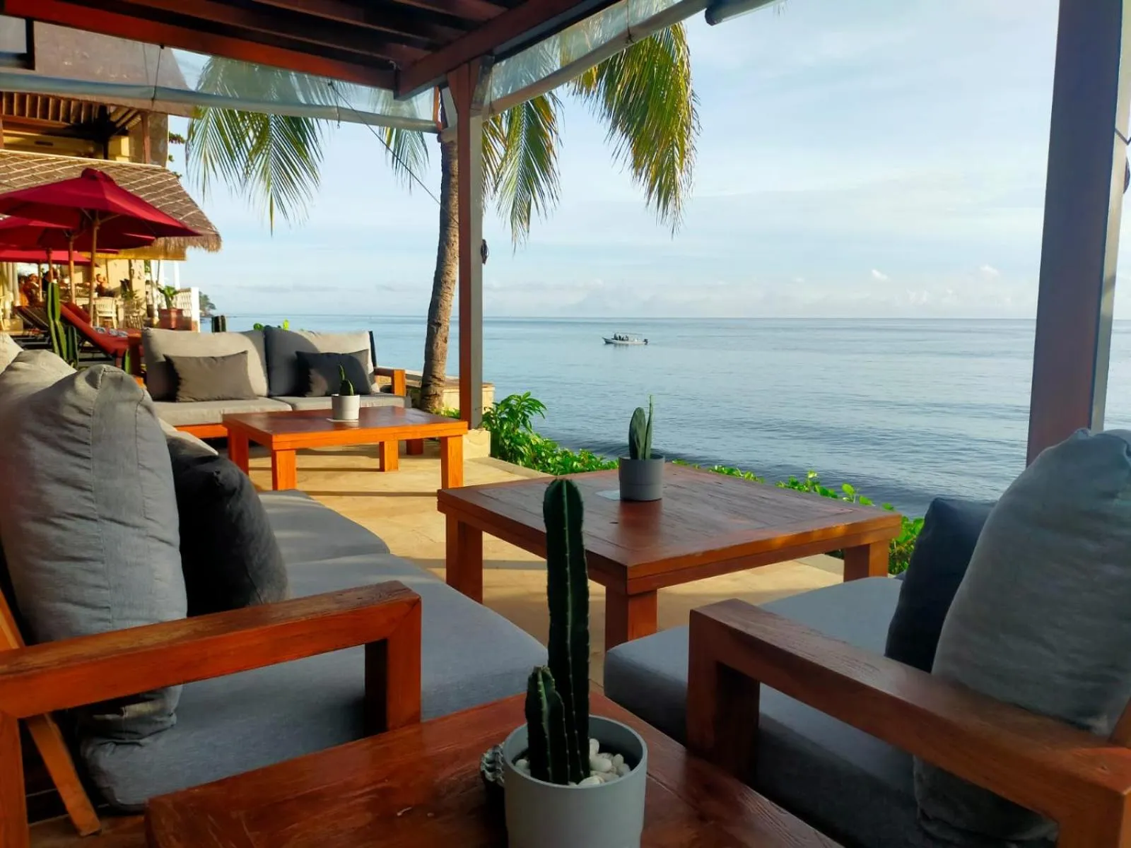 Seating area in Tauch Terminal Resort Tulamben & Spa