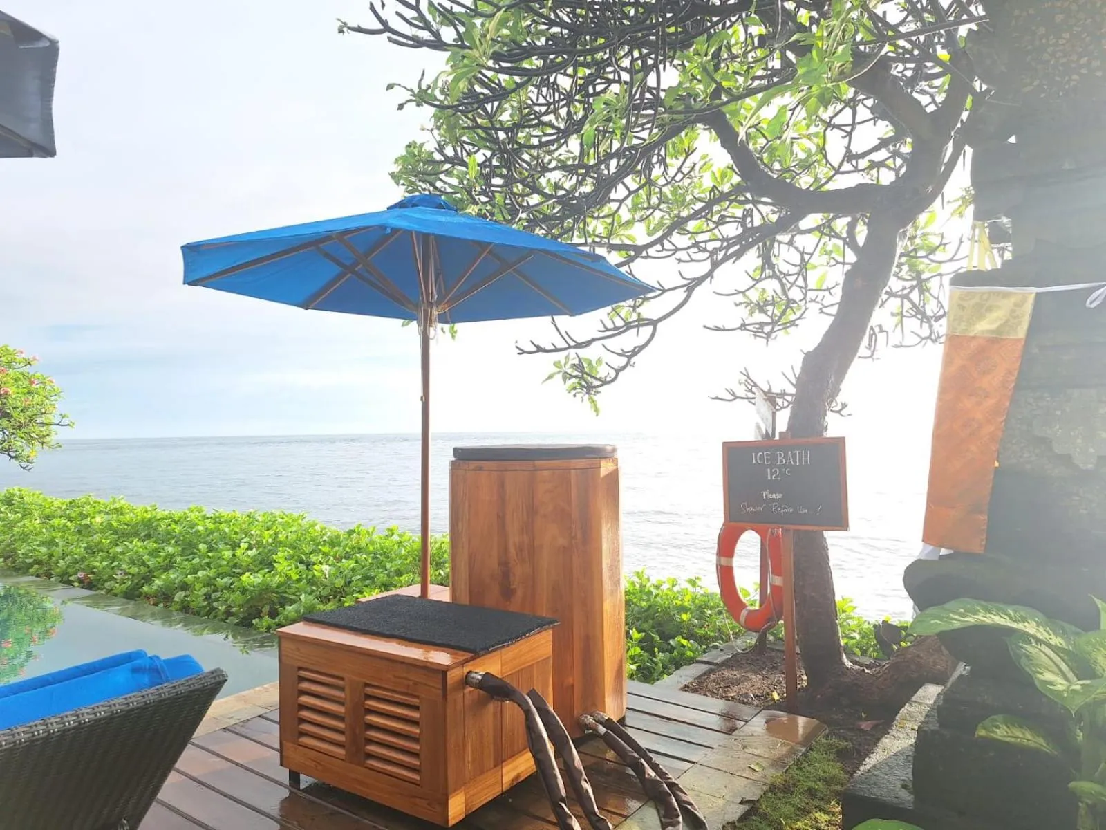 Open Air Bath in Tauch Terminal Resort Tulamben & Spa