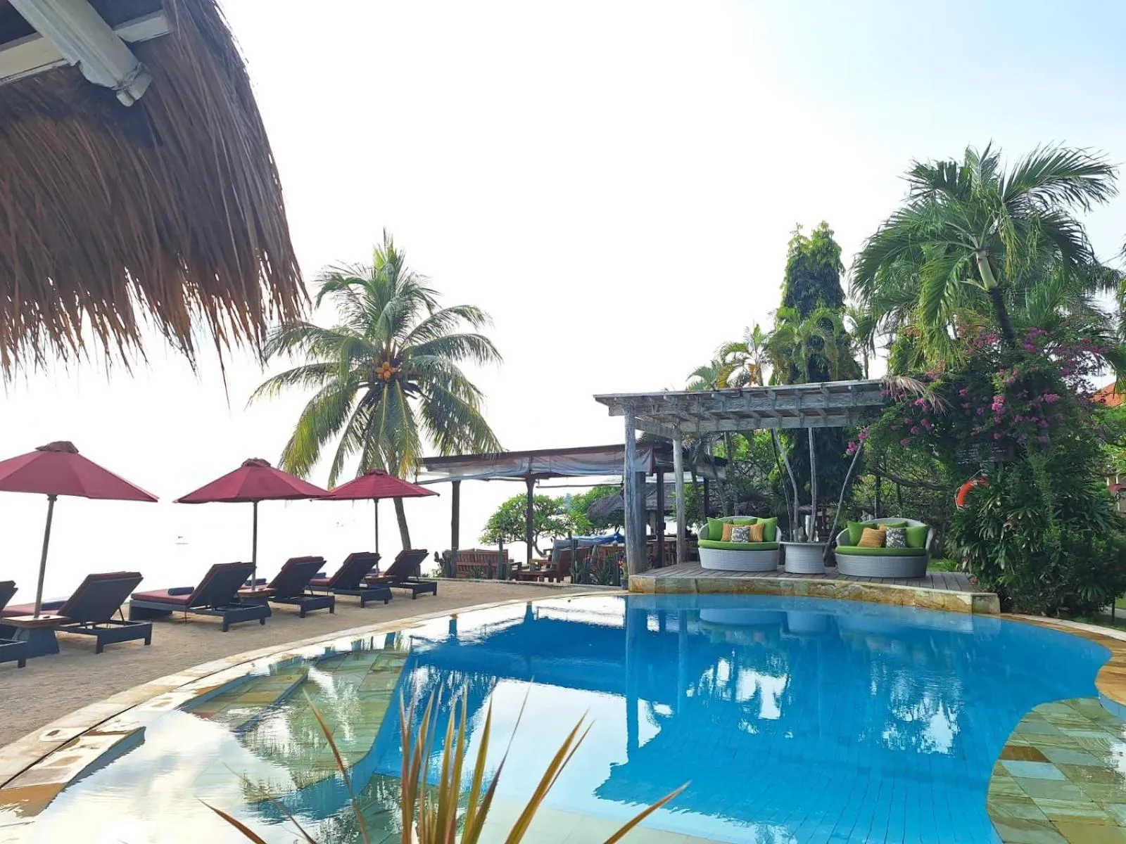 Pool view in Tauch Terminal Resort Tulamben & Spa