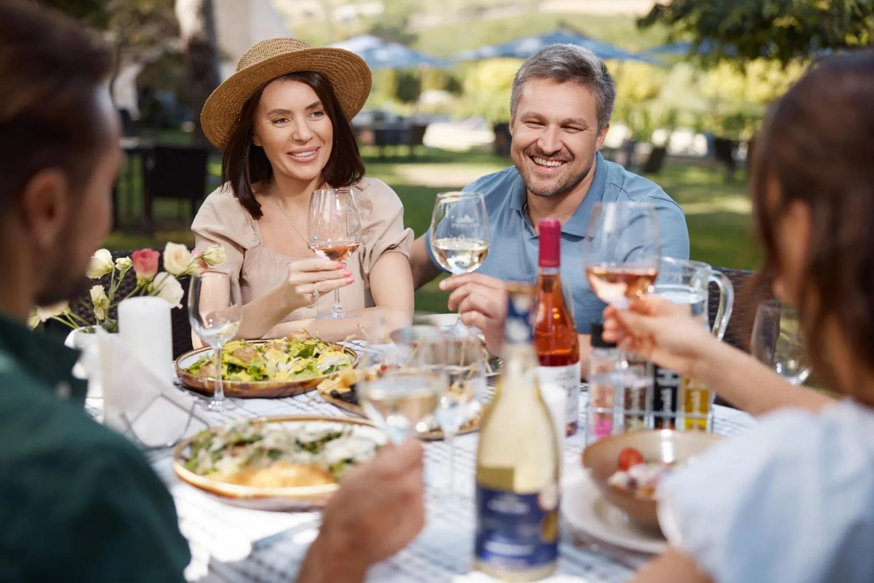 Guests in Chateau Purcari