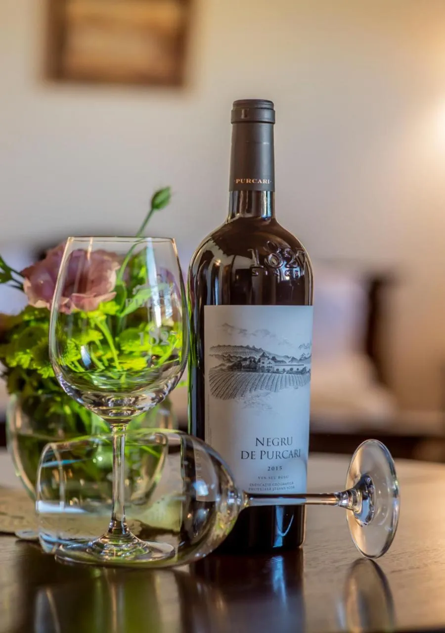 Drinks in Chateau Purcari