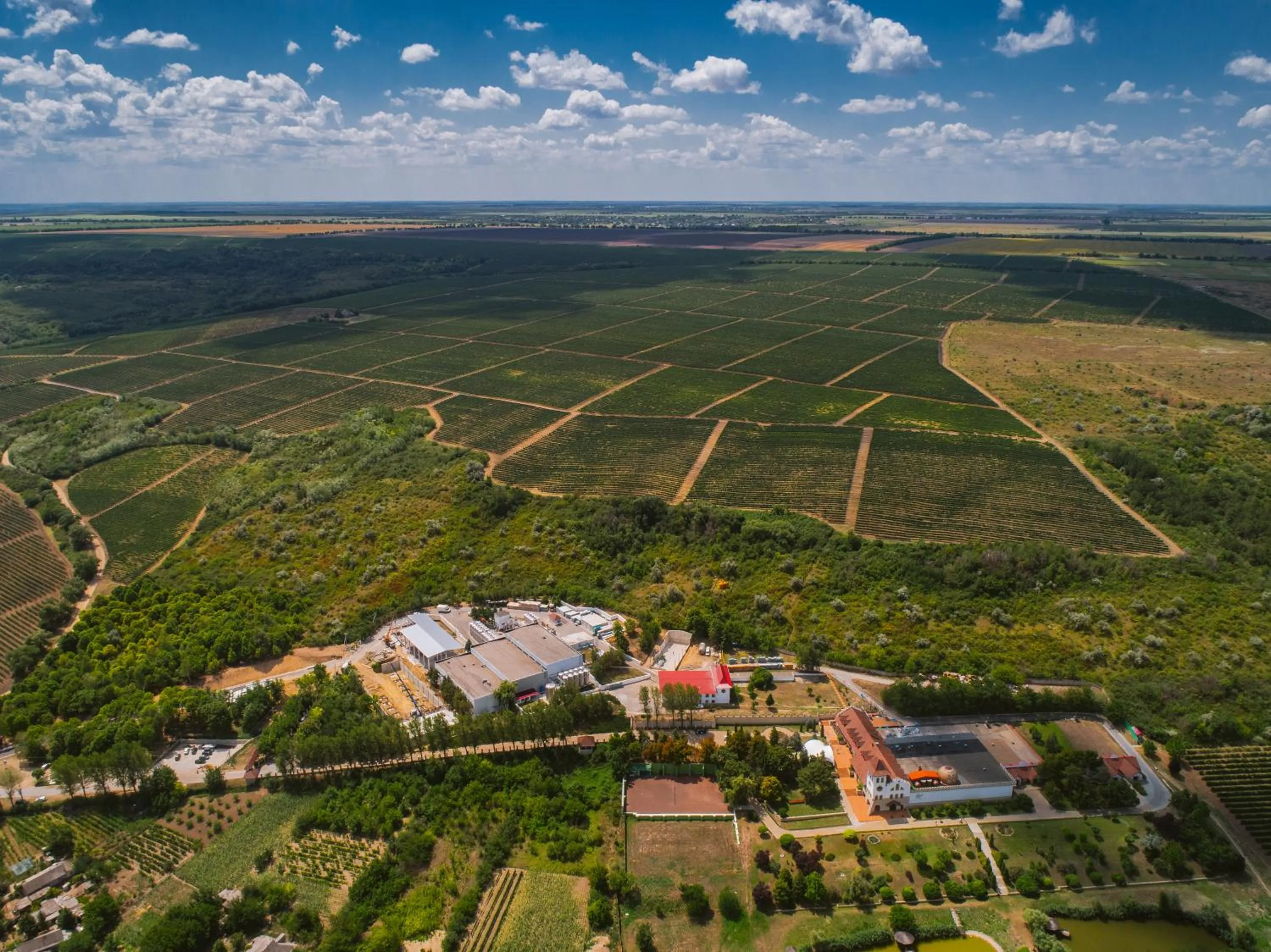 Property building in Chateau Purcari