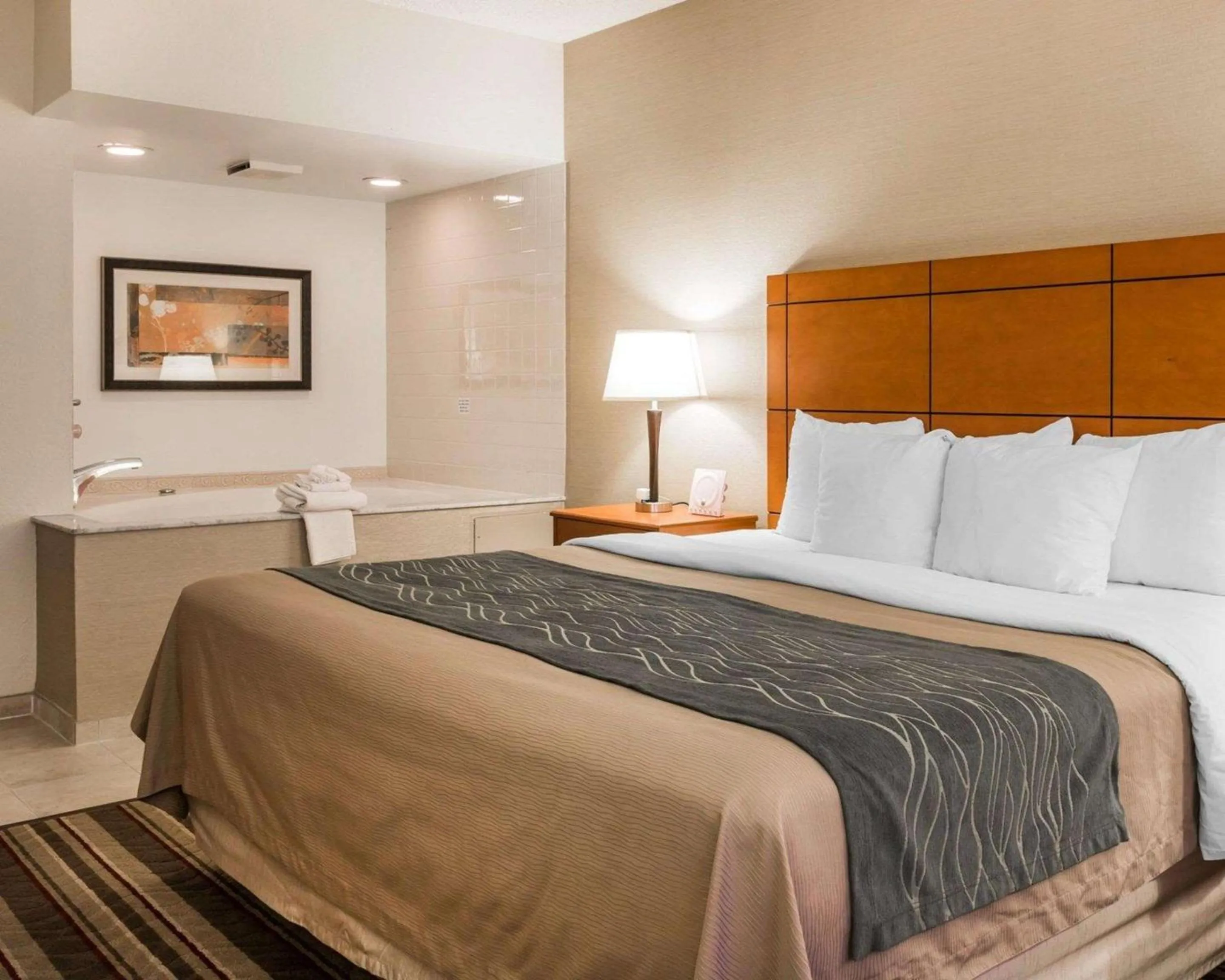 Bedroom, Bed in Comfort Inn Metro Airport