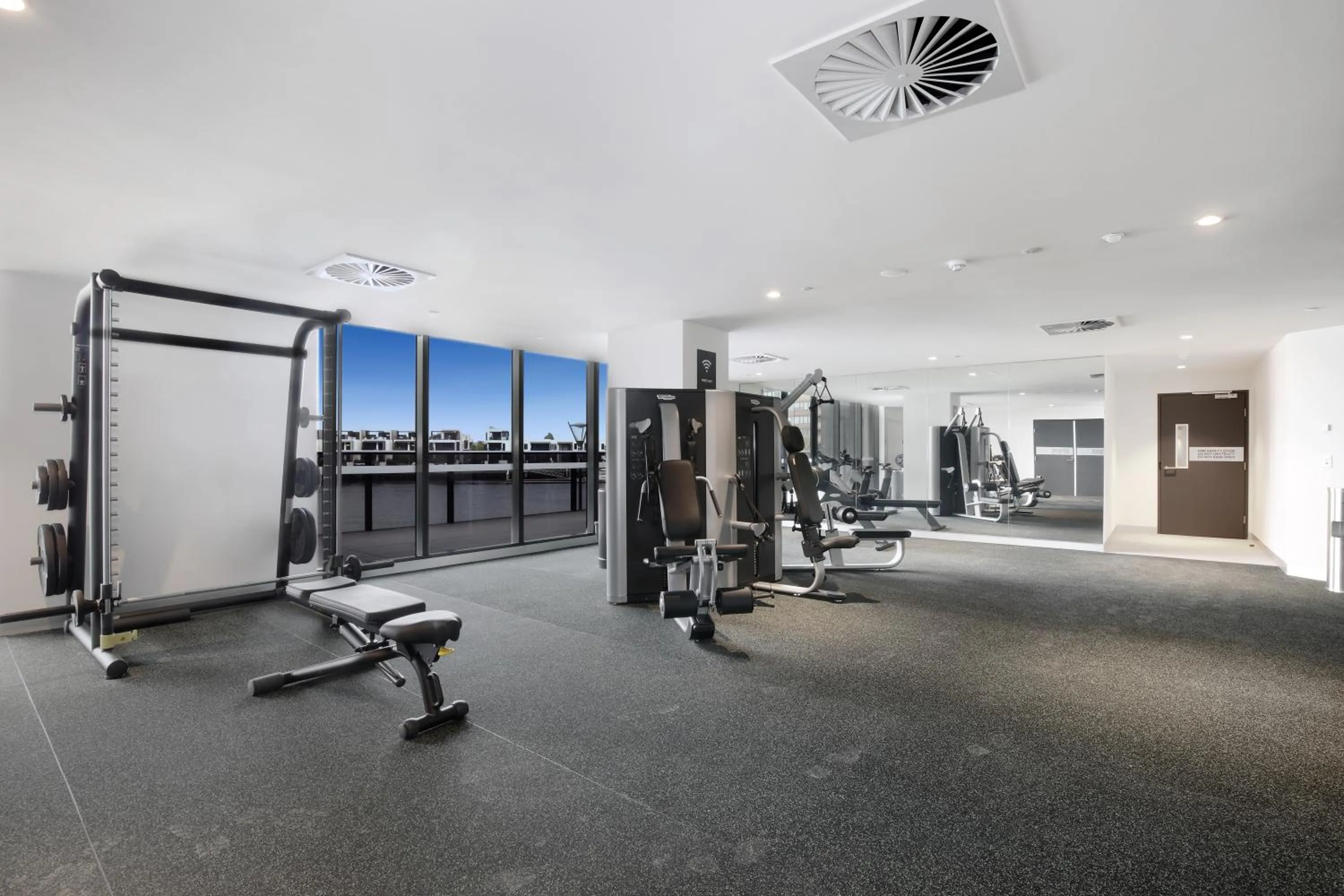 Fitness centre/facilities in Orange Stay at Collins Wharf