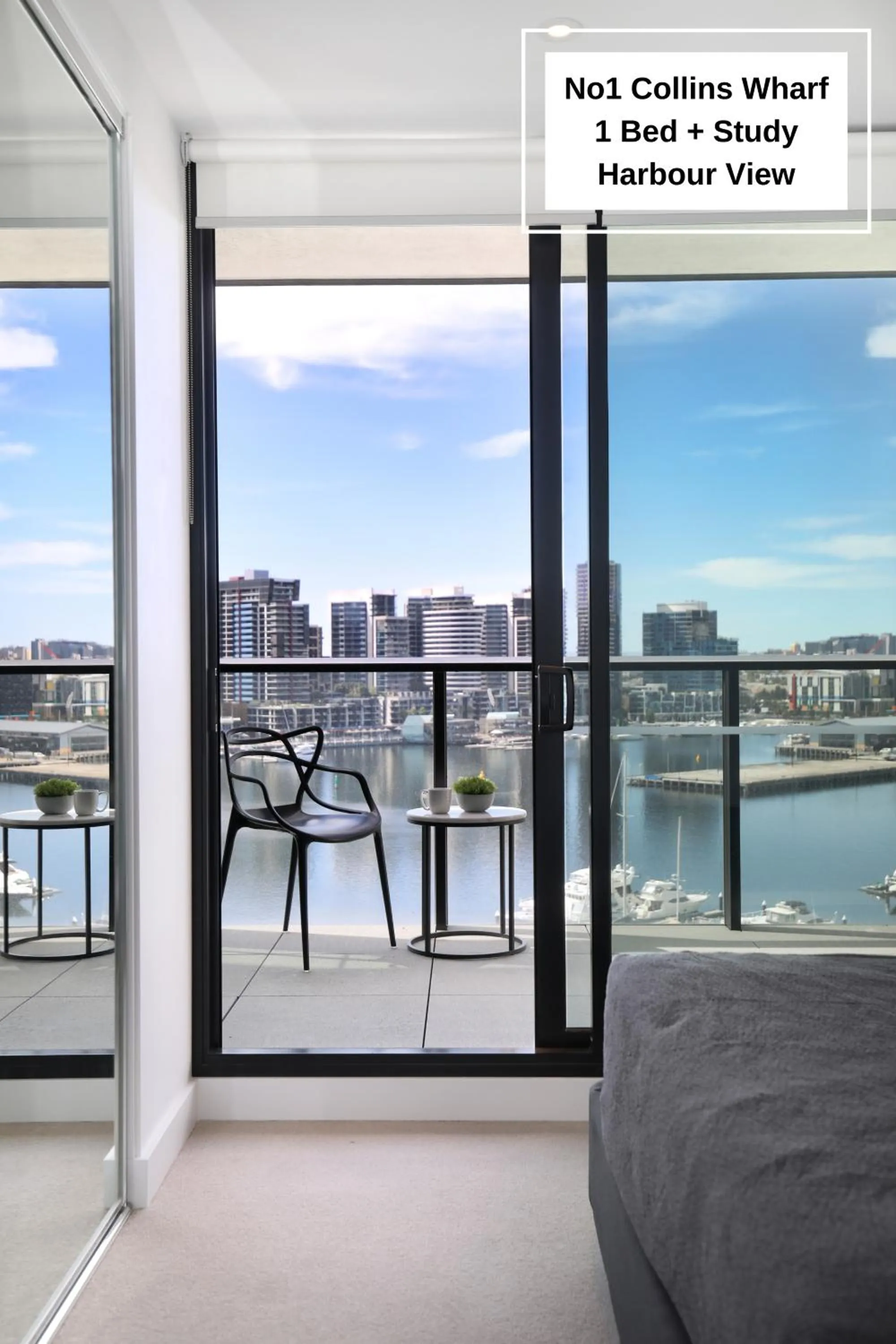 Balcony/Terrace in Orange Stay at Collins Wharf