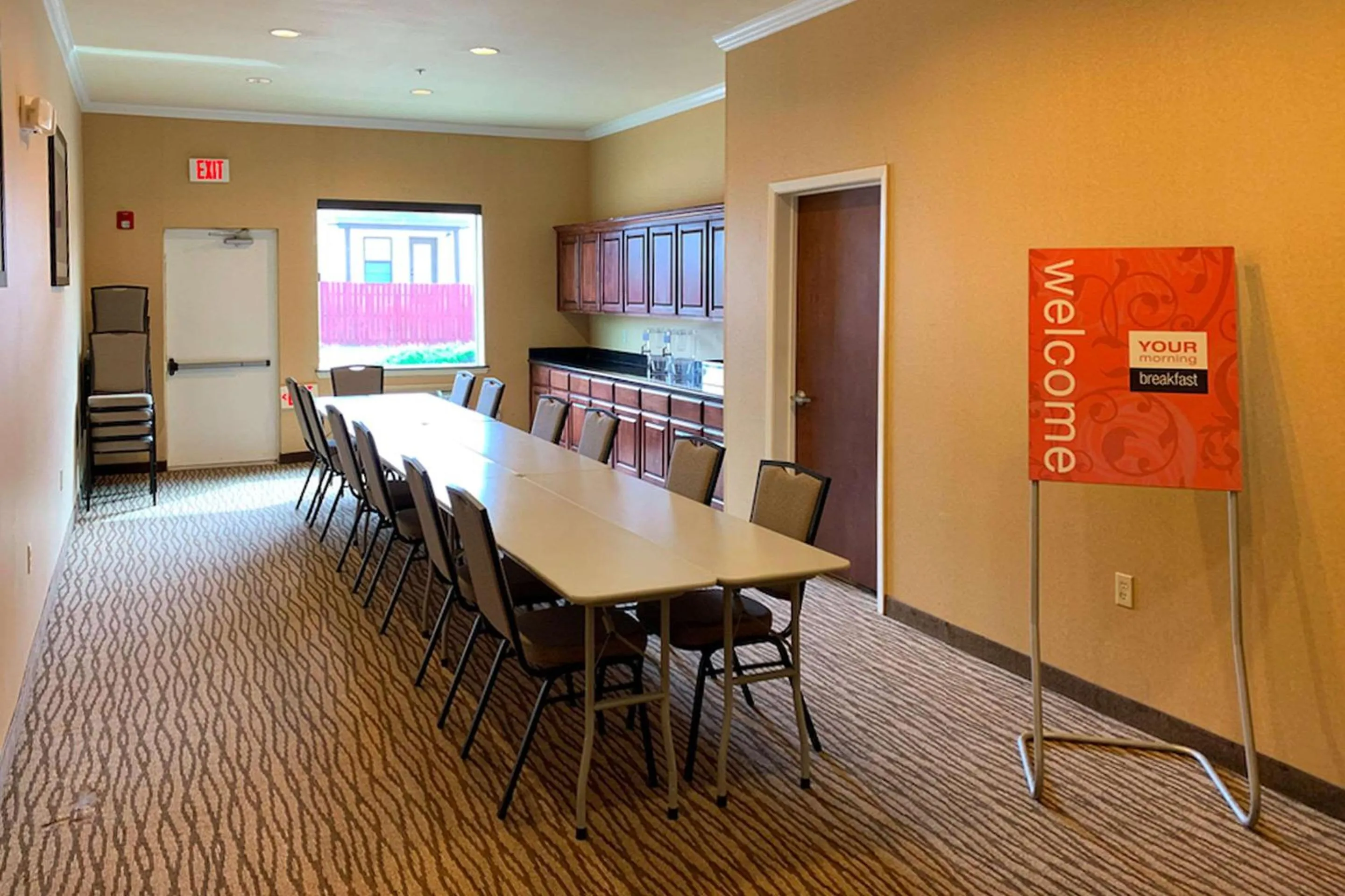 On site in Comfort Suites Texas Ave