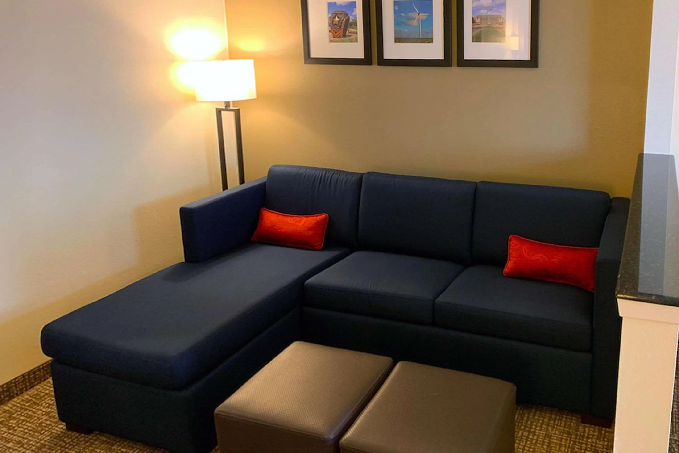 Photo of the whole room in Comfort Suites Texas Ave