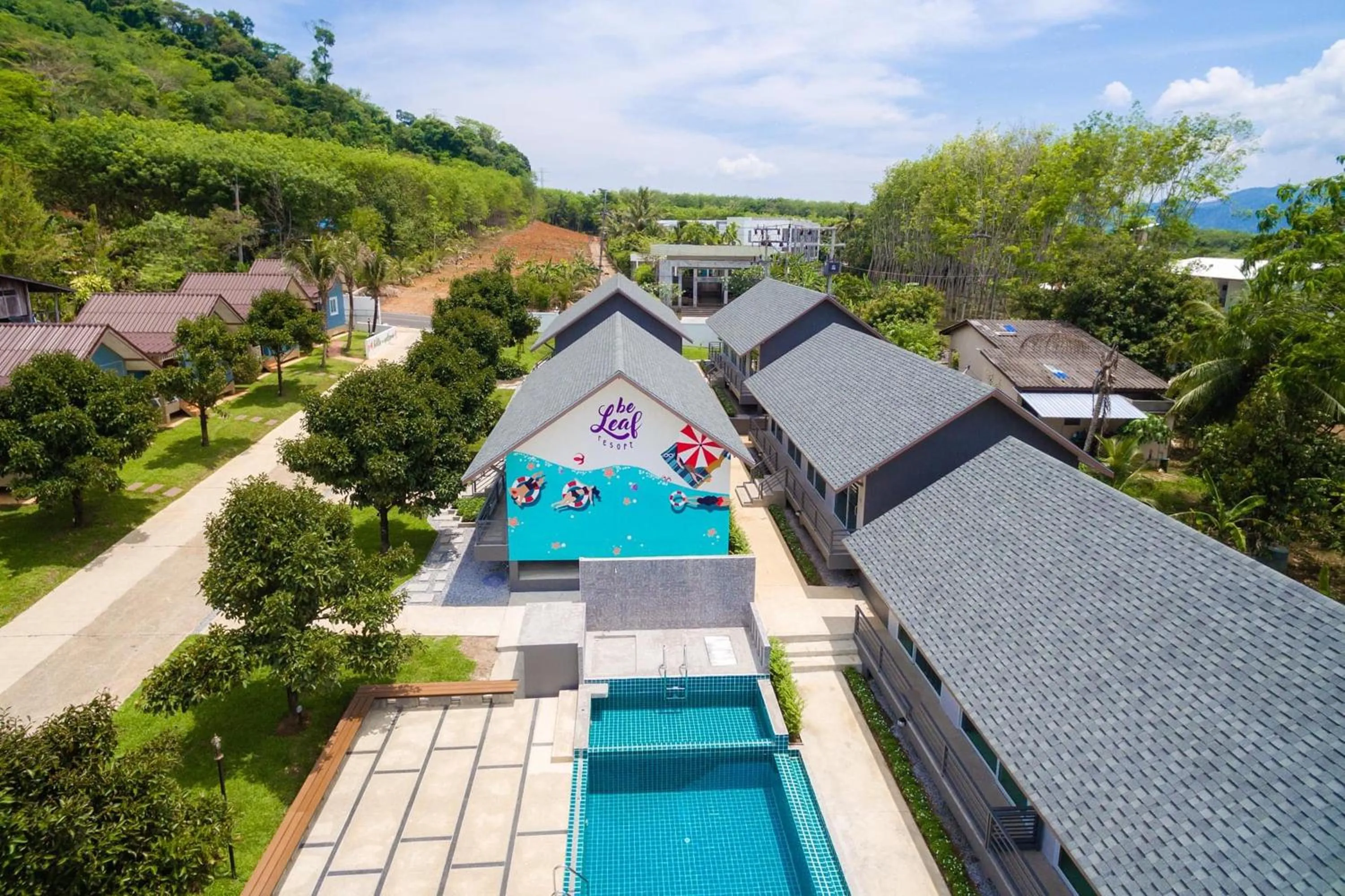 Swimming pool in Be Leaf Resort SHA
