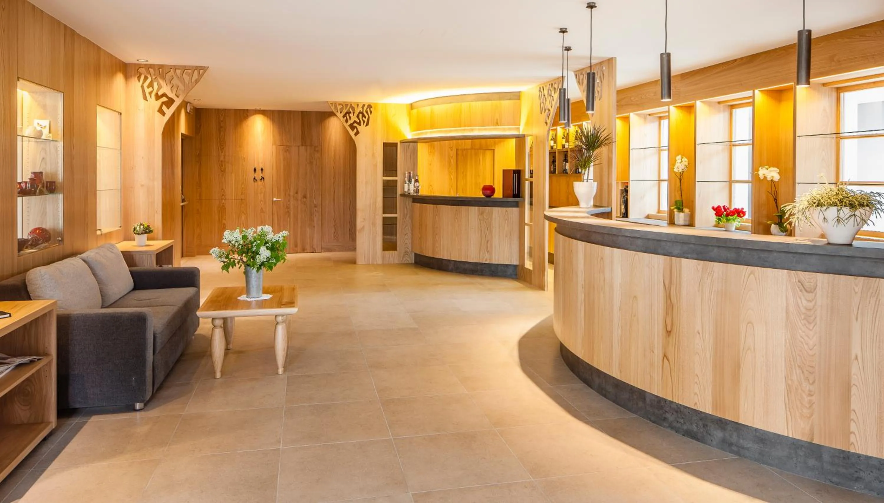 Lobby or reception in Hotel Hasslhof