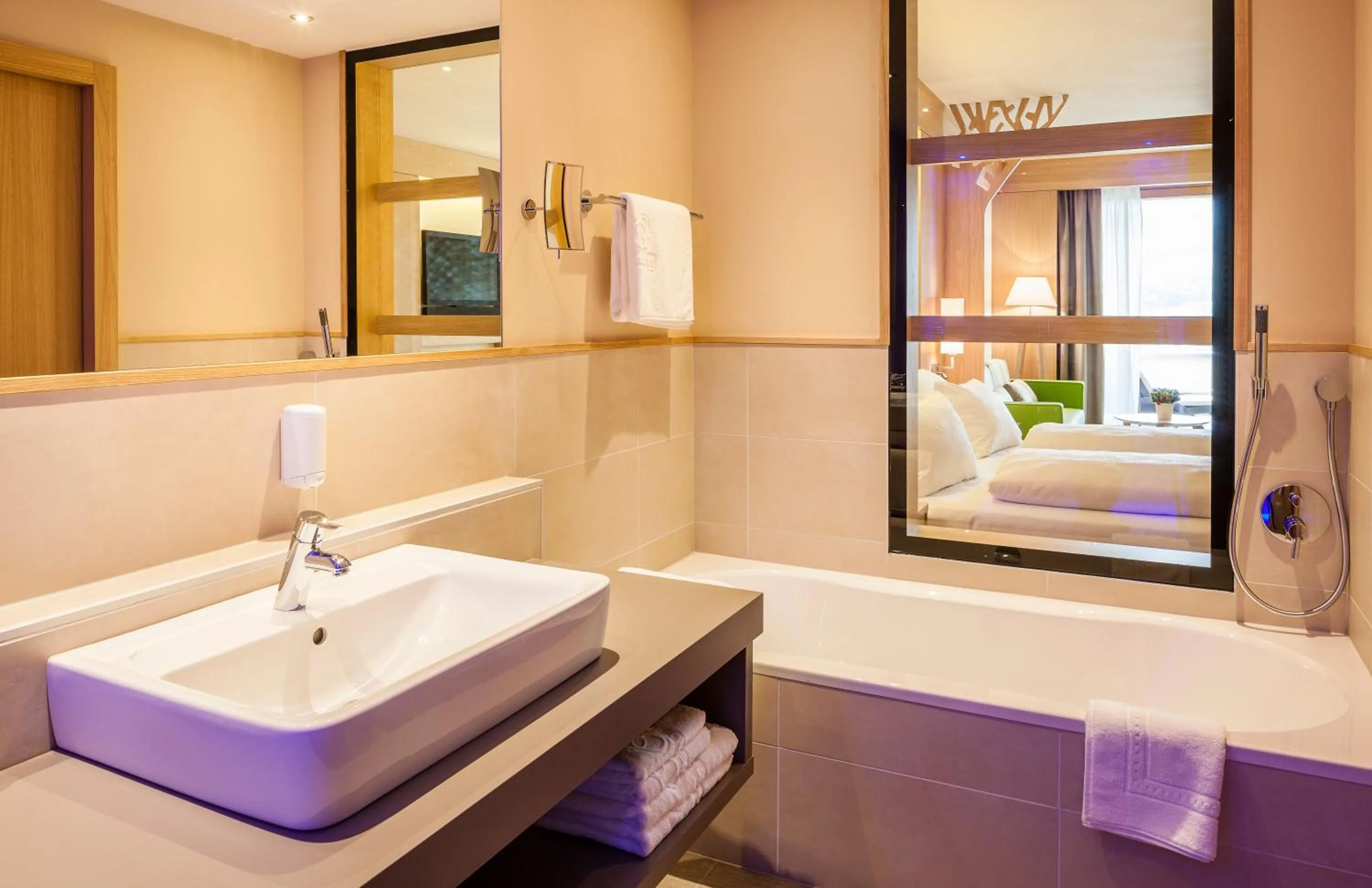 Bathroom in Hotel Hasslhof