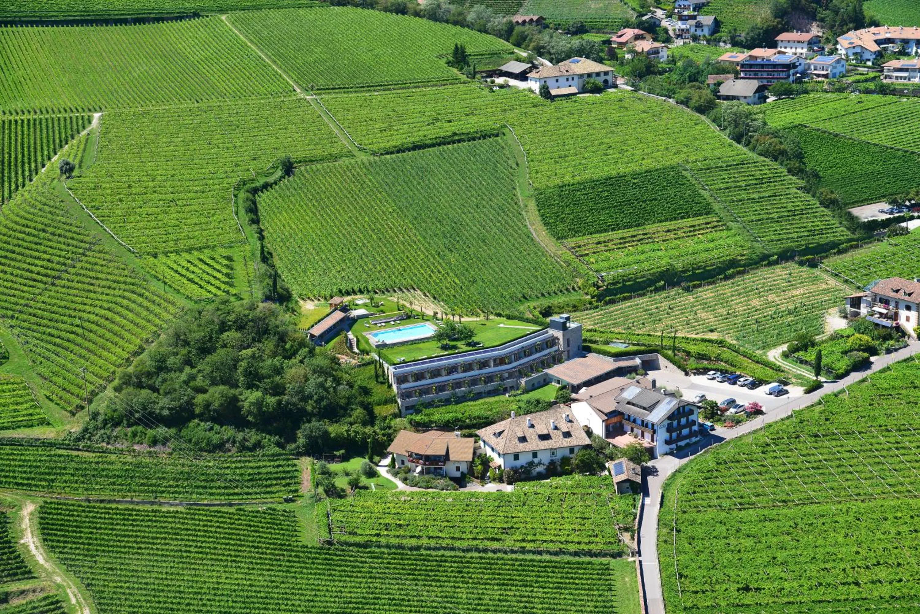 Bird's eye view in Hotel Hasslhof