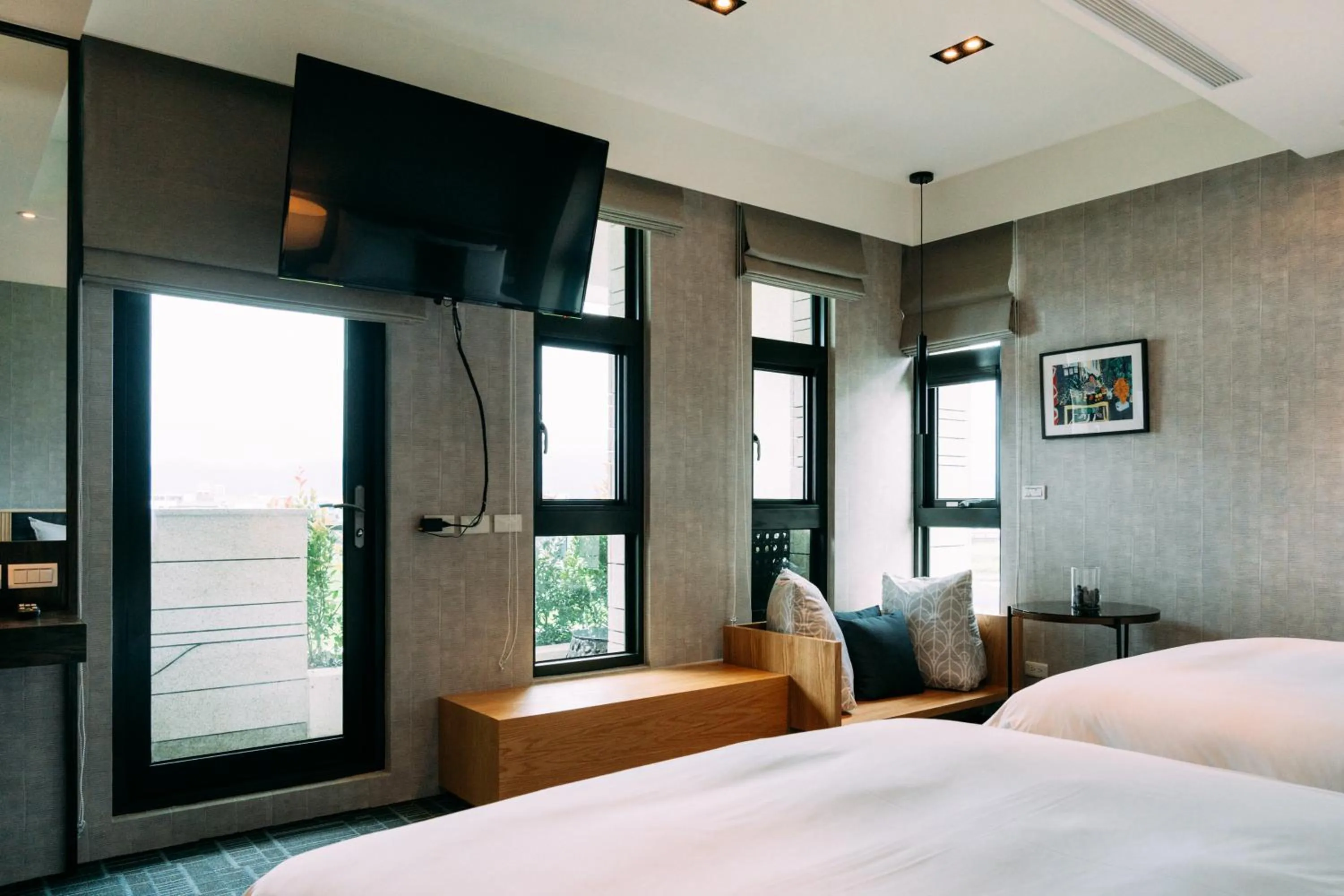 TV and multimedia, Bed in Tsang Kuo Resort