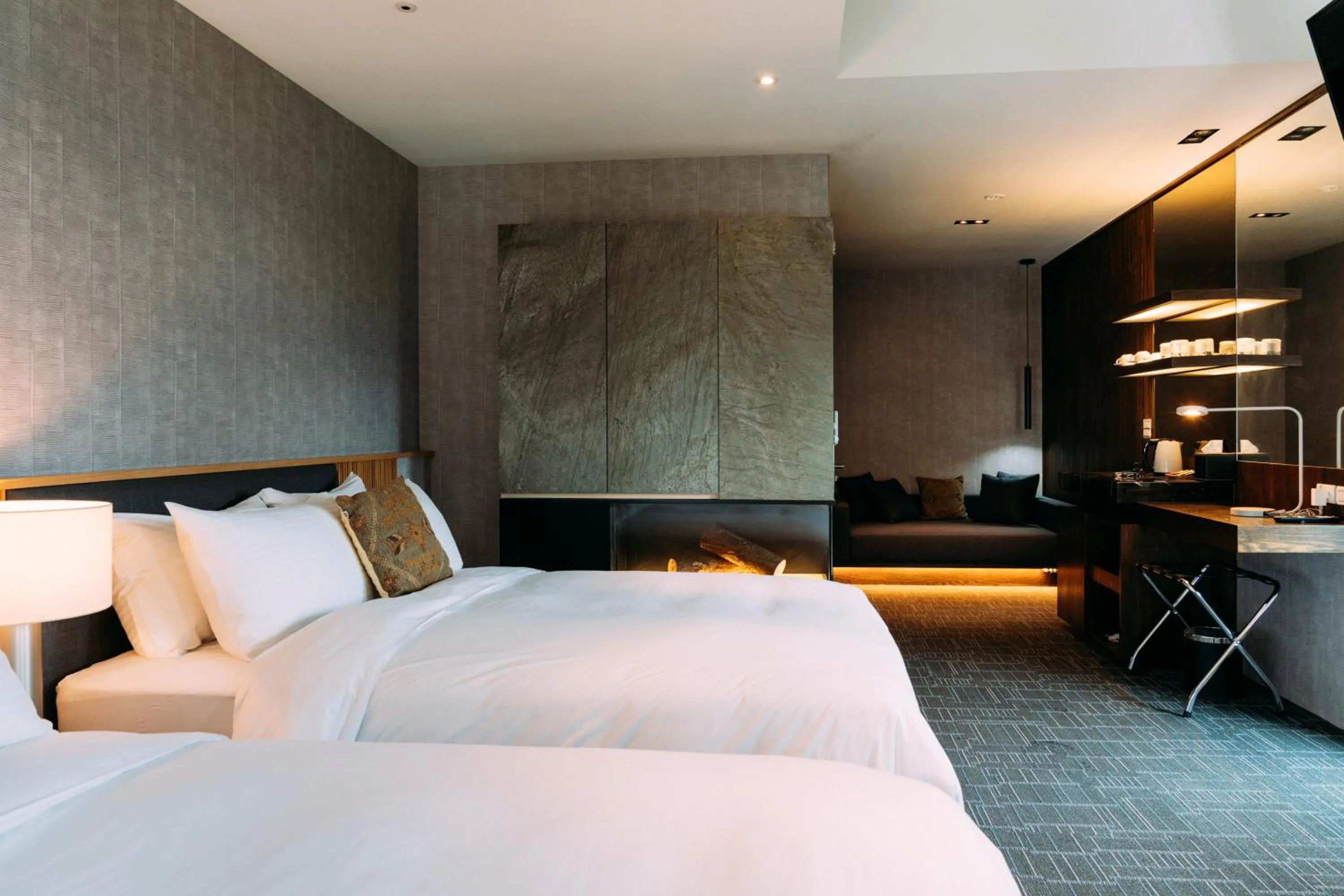 Bed in Tsang Kuo Resort