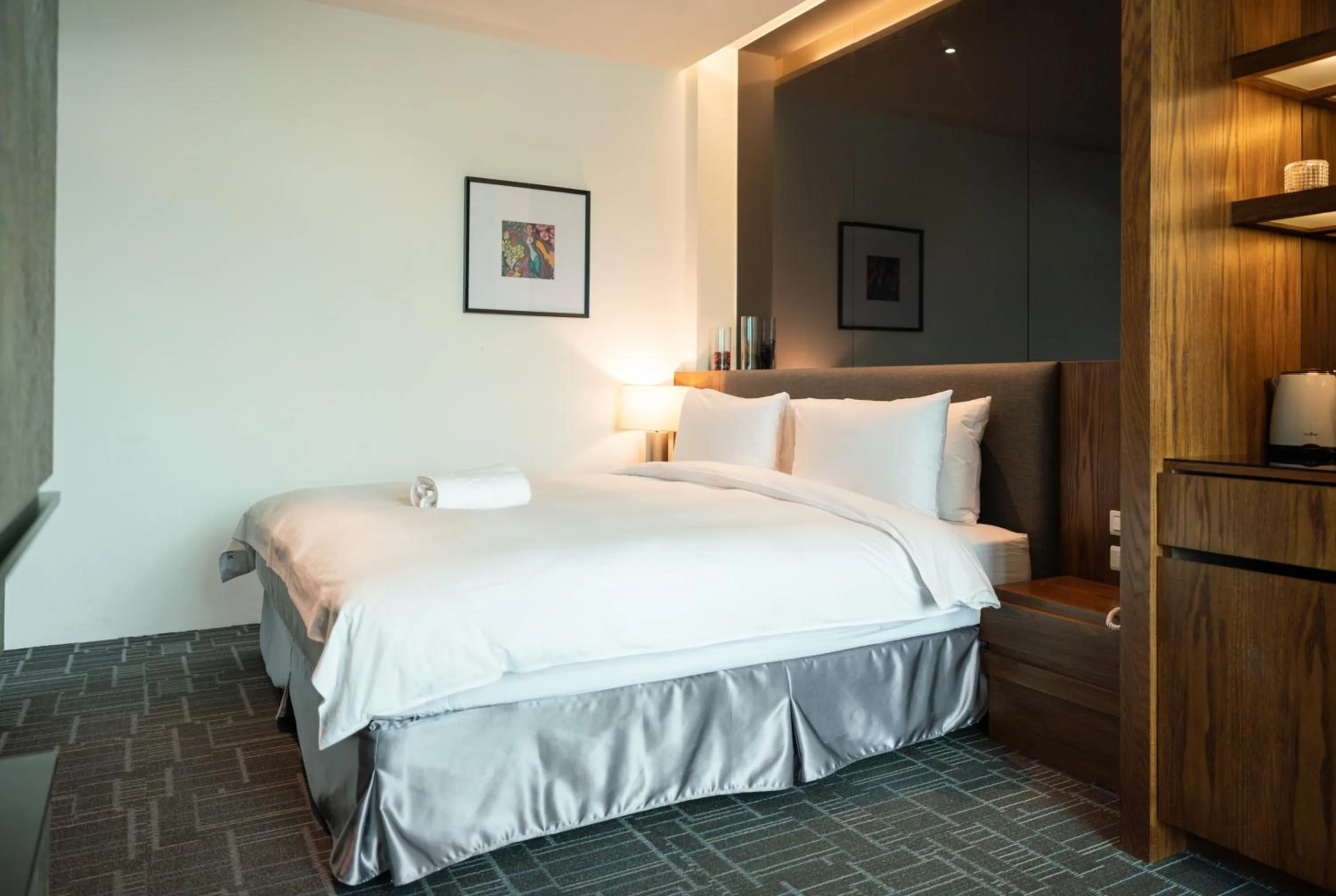 Bed in Tsang Kuo Resort