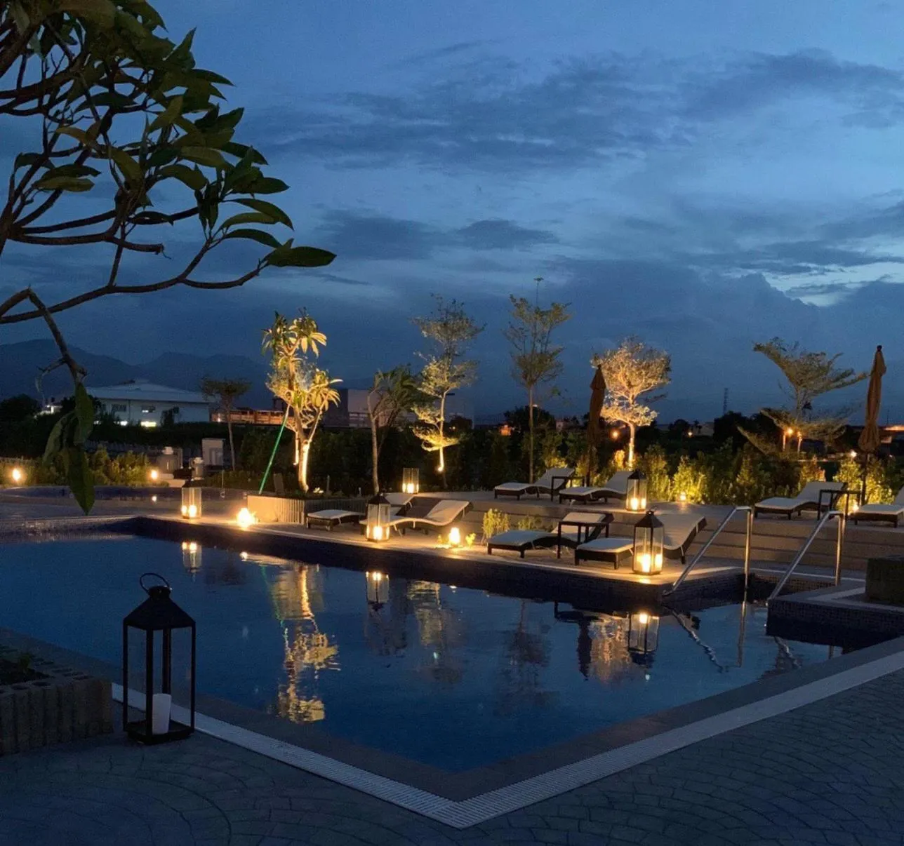 Swimming pool in Tsang Kuo Resort