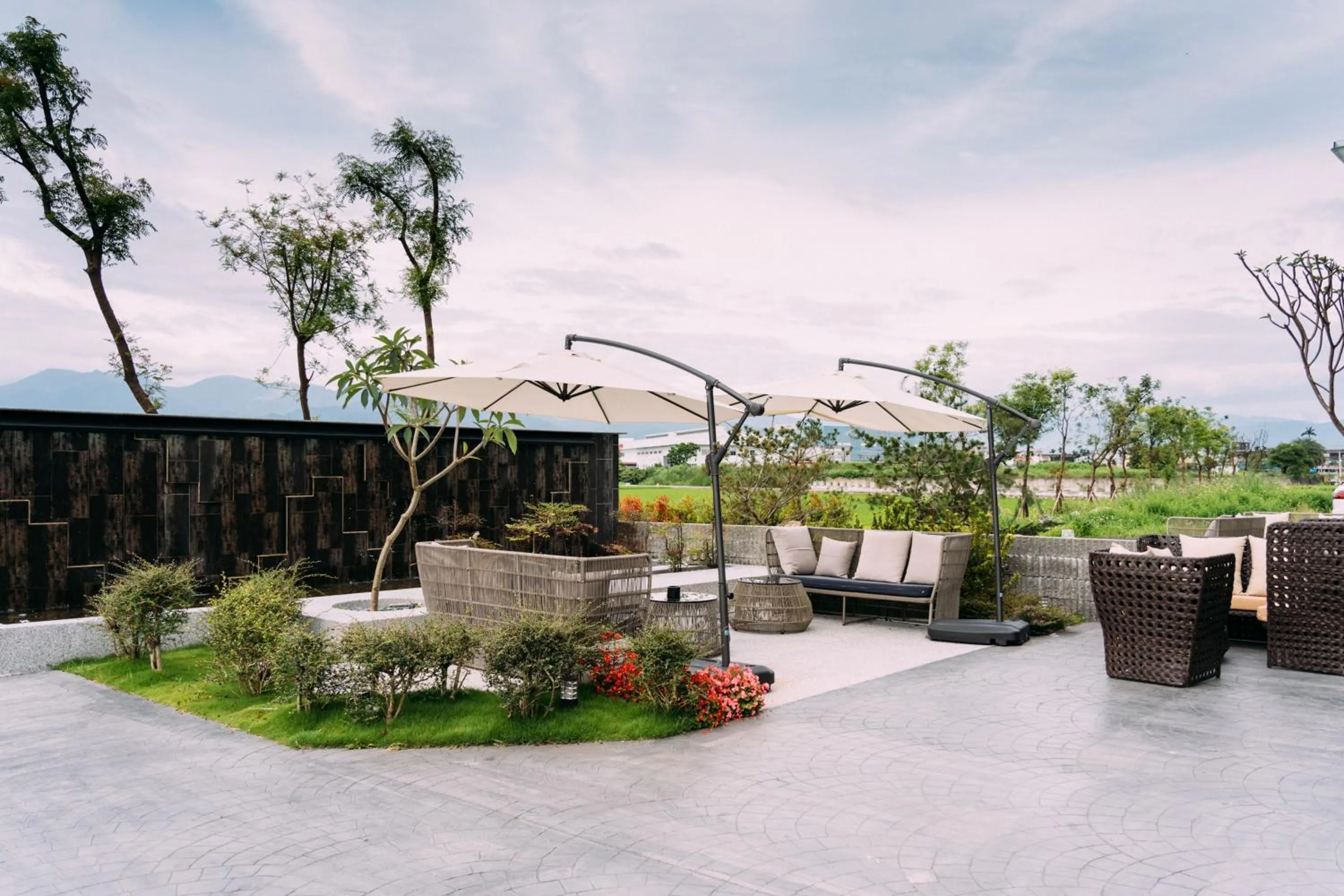 Seating area in Tsang Kuo Resort