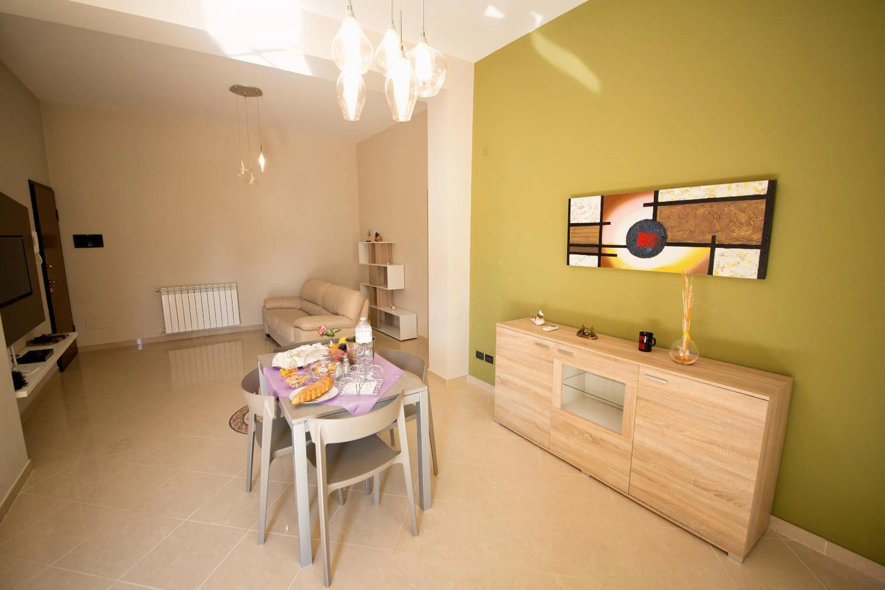 Dining area in Sicilia Case Vacanze