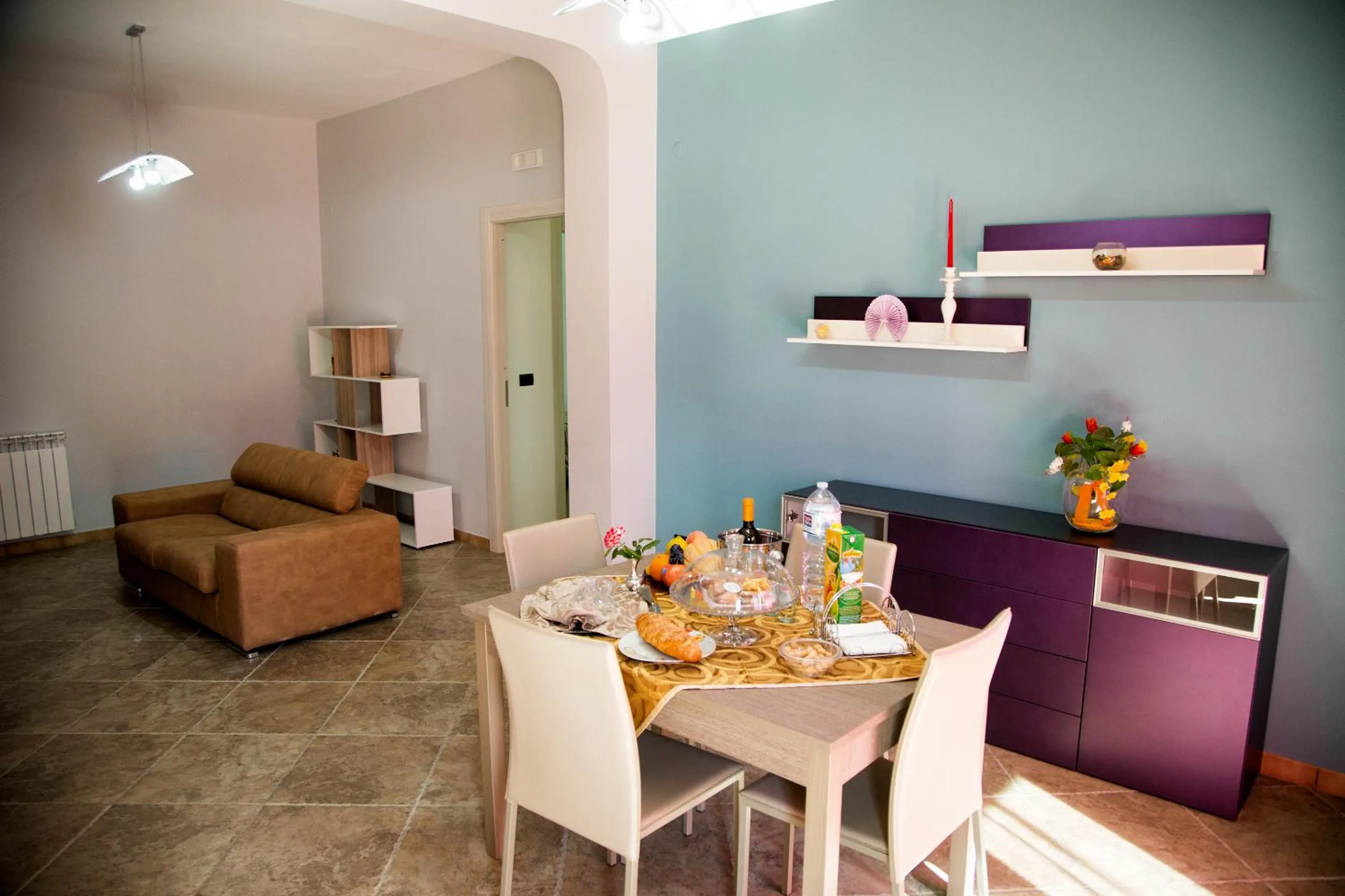 Seating area in Sicilia Case Vacanze