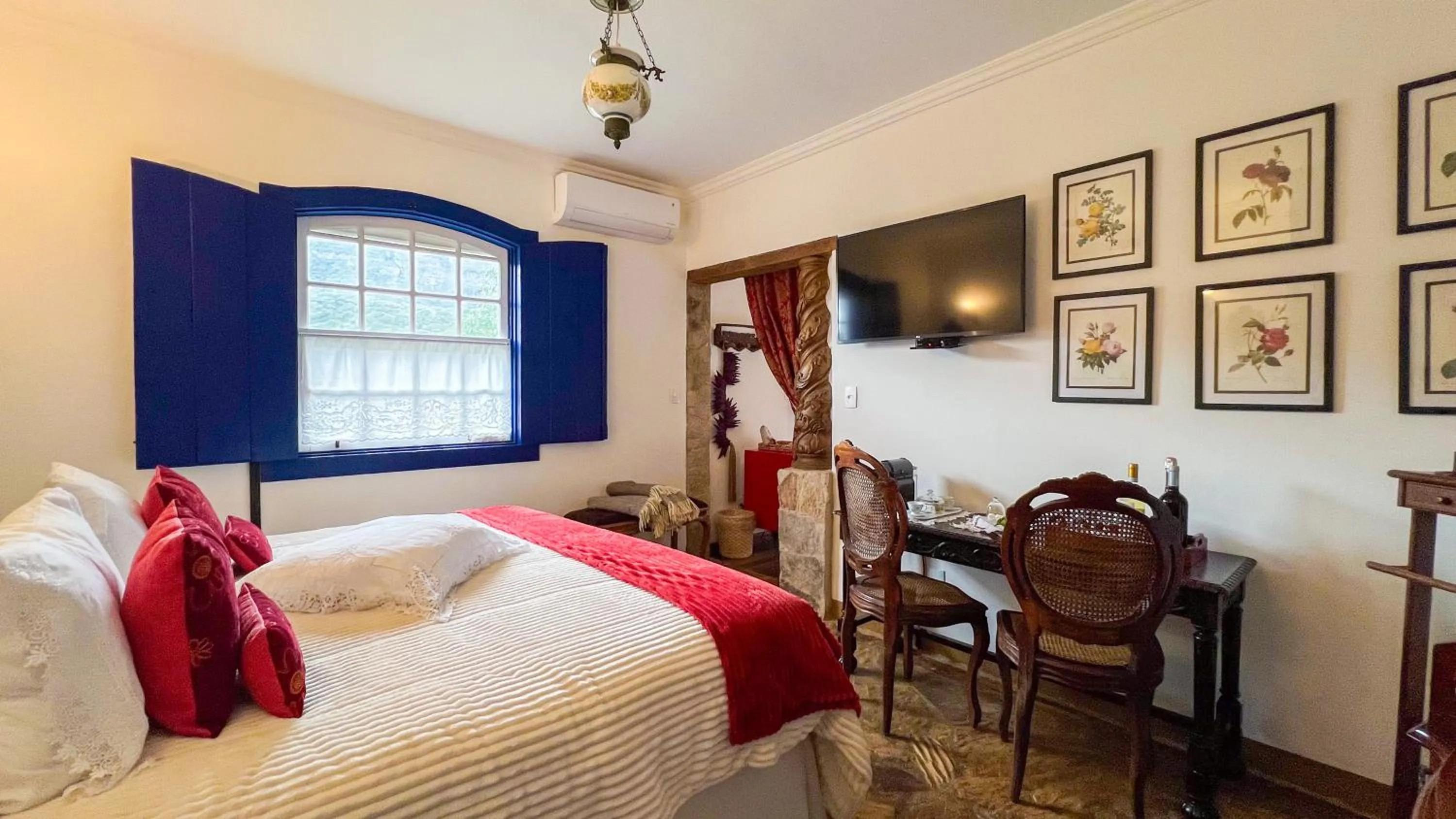 Bed in Segredo da Serra Guest House