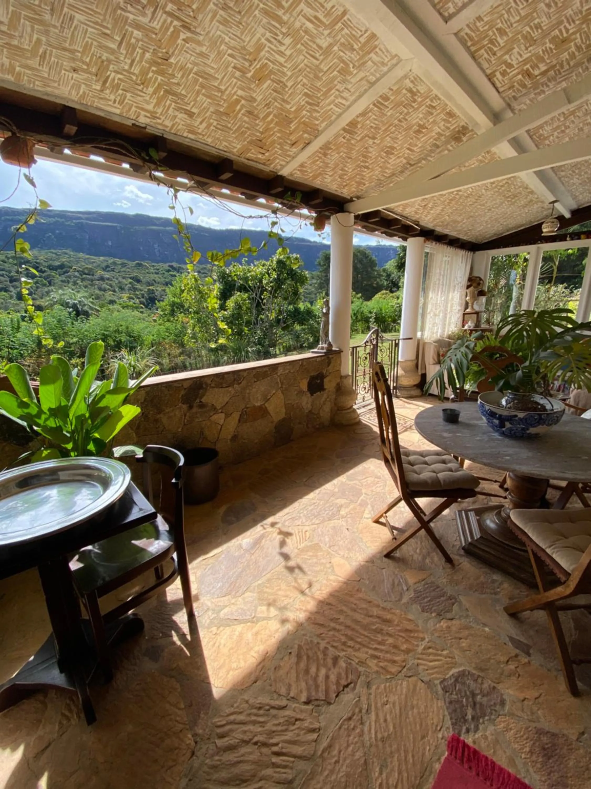Patio in Segredo da Serra Guest House