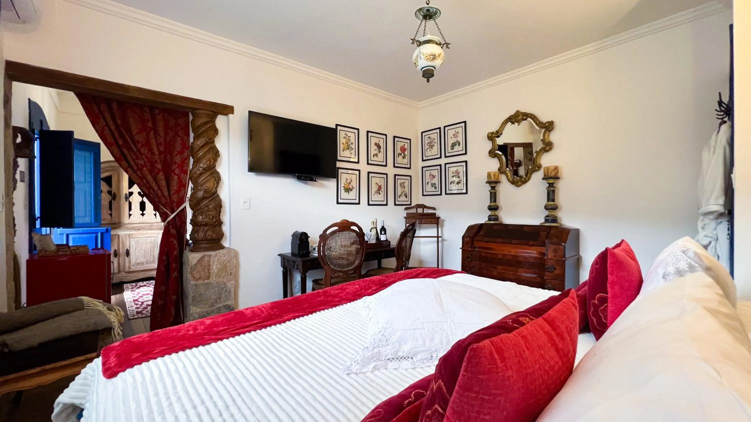 Bed in Segredo da Serra Guest House