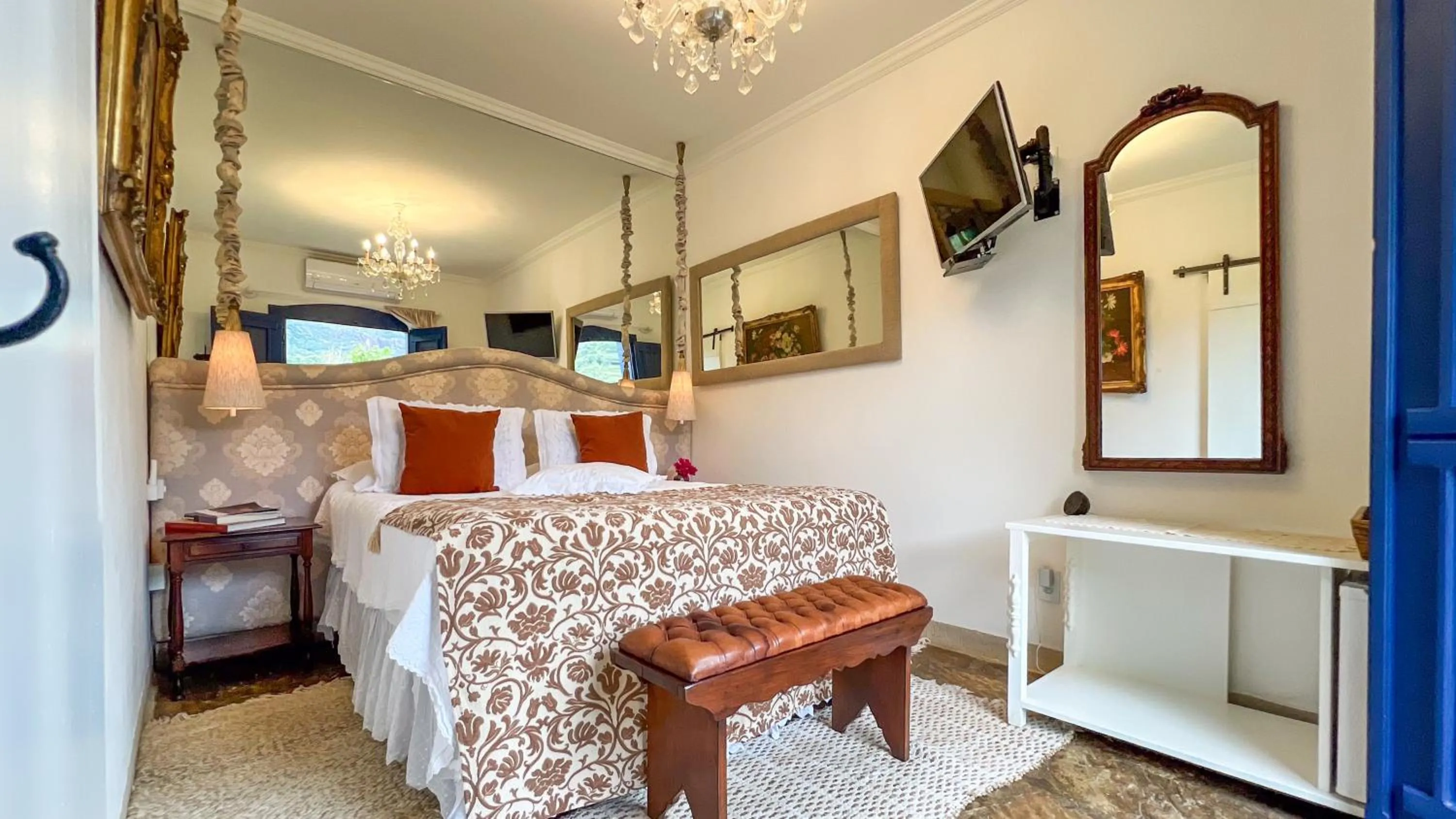 Bed in Segredo da Serra Guest House