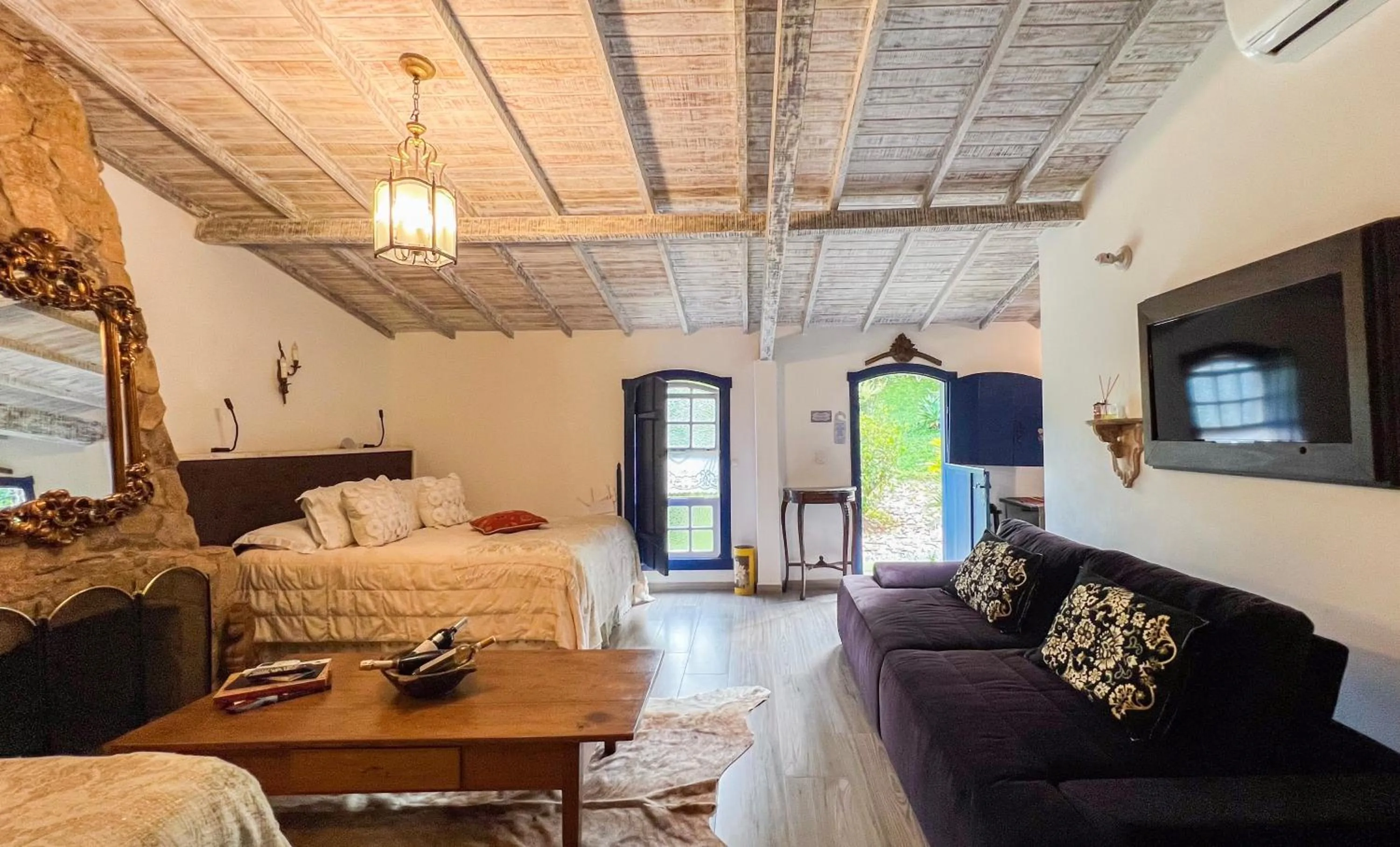 Bed in Segredo da Serra Guest House