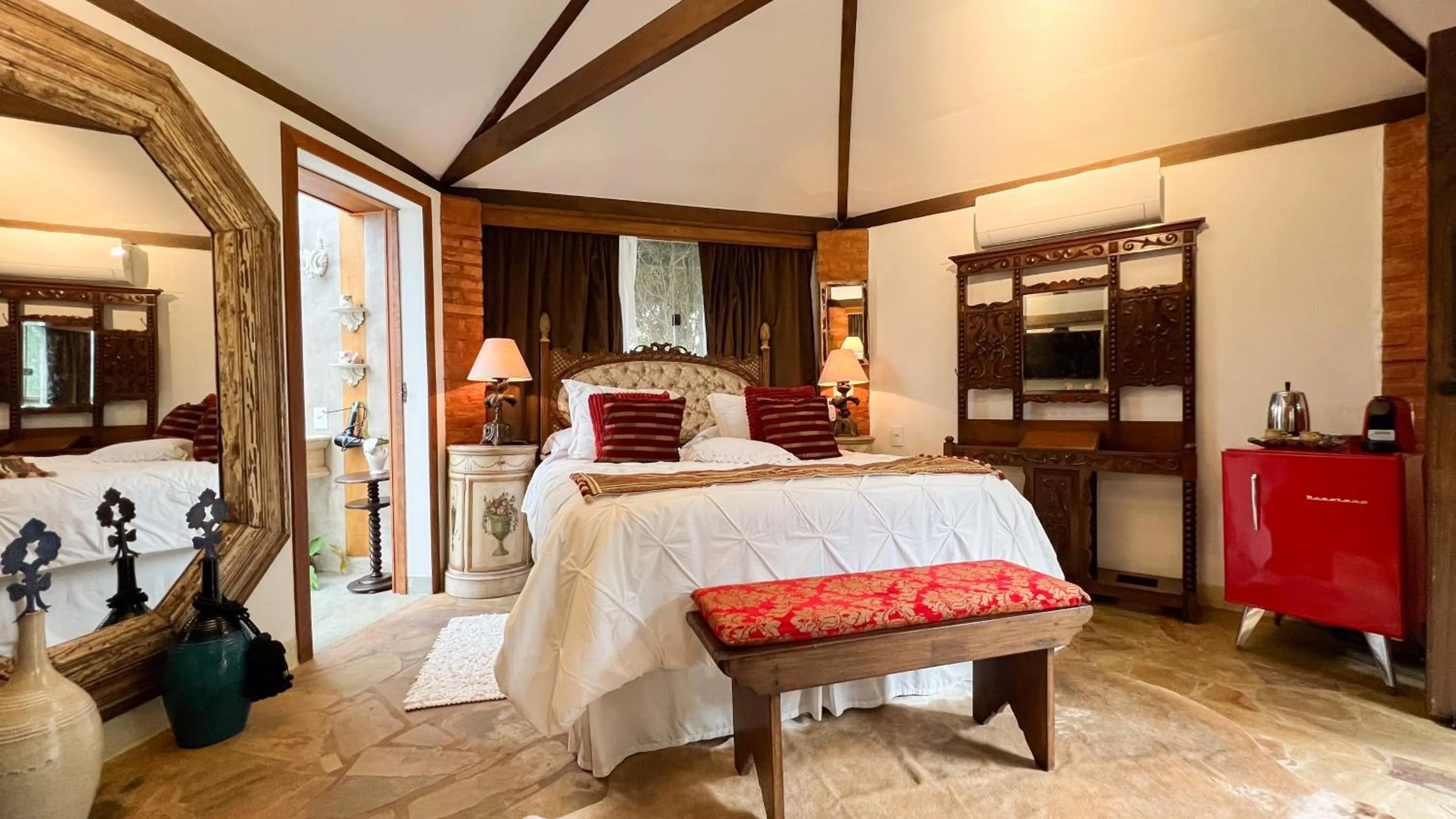 Bed in Segredo da Serra Guest House