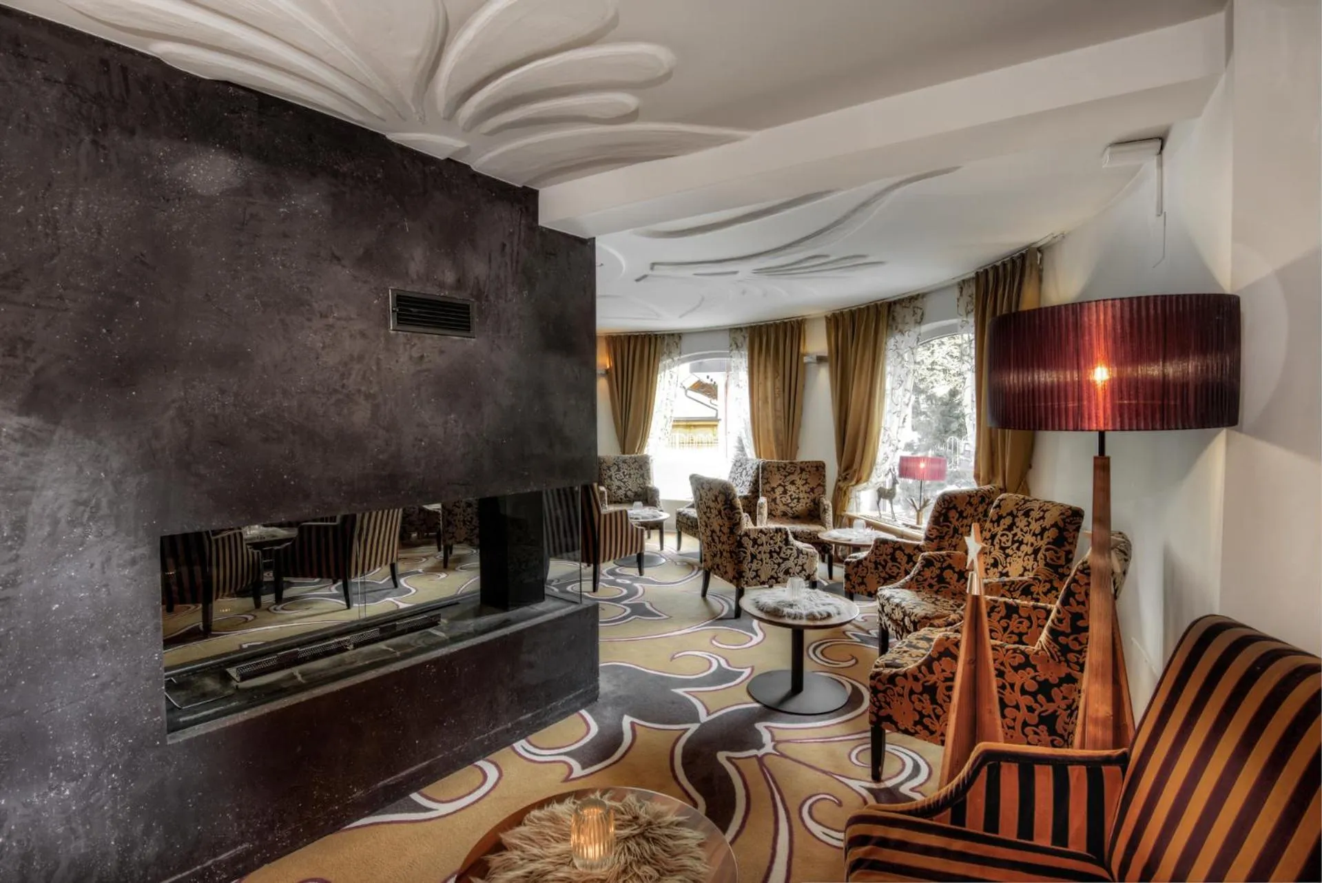 Lounge or bar in Hotel Brigitte