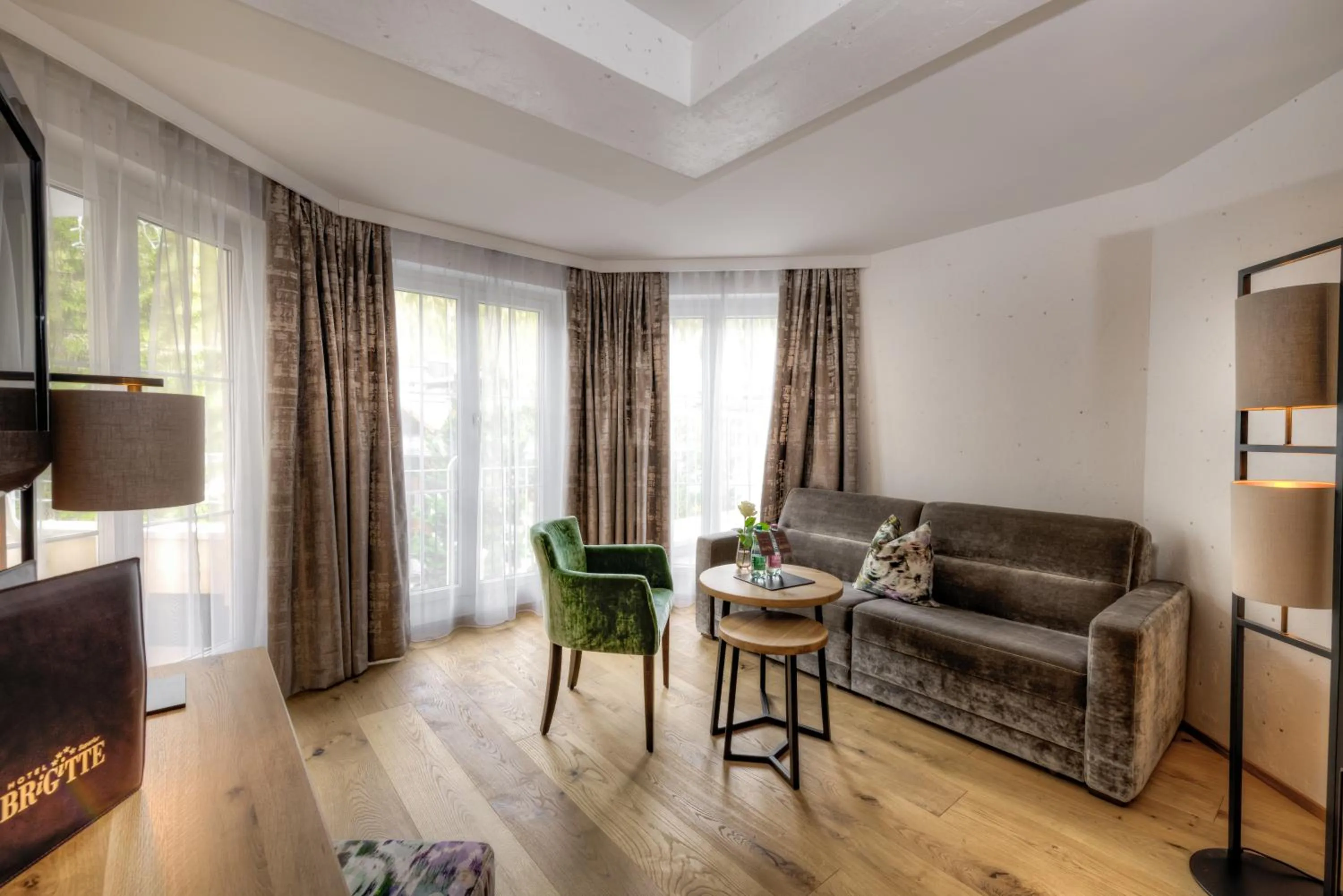 Living room in Hotel Brigitte