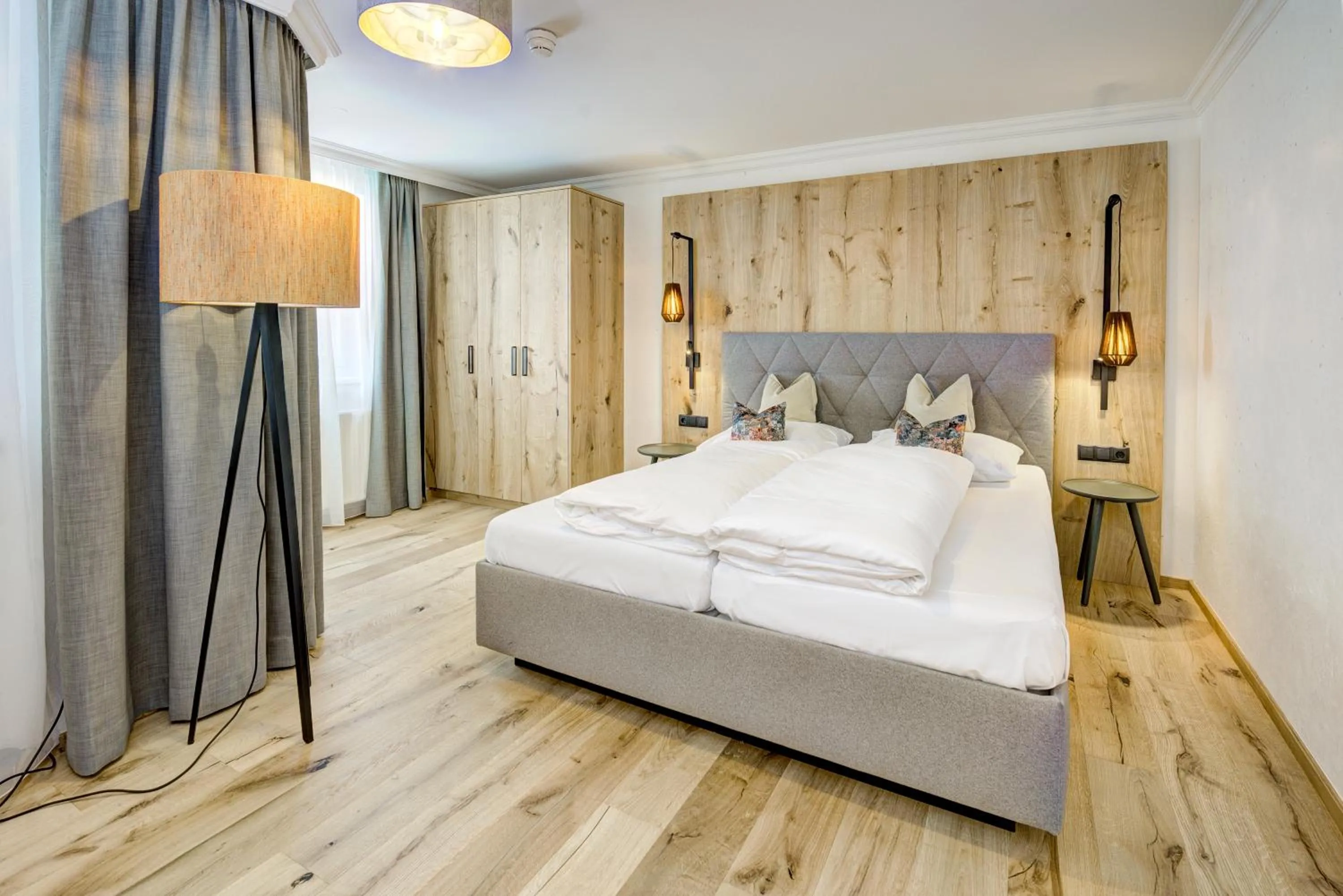 Bed in Hotel Brigitte