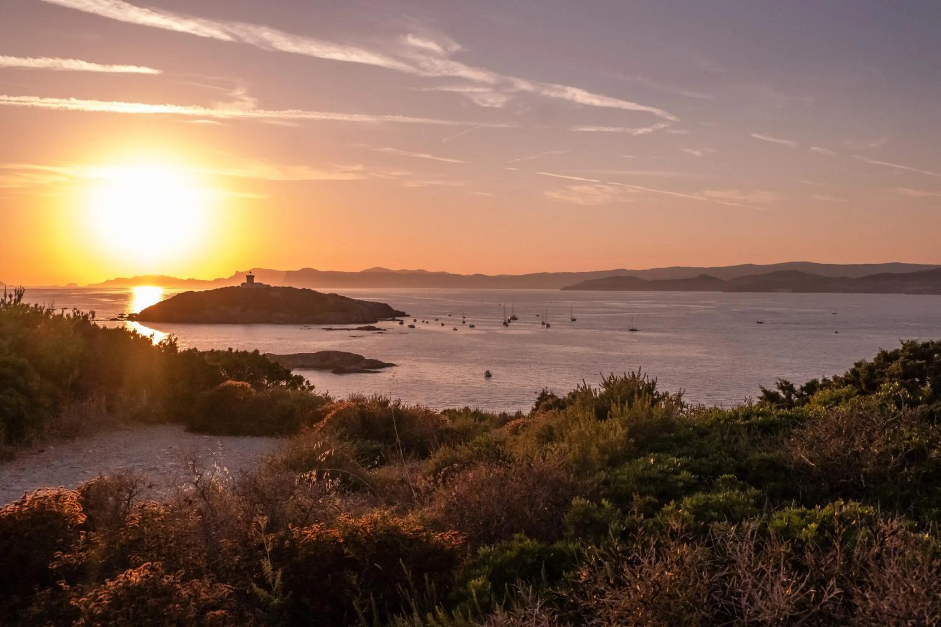 Natural landscape in Hôtel Helios & SPA - Ile des Embiez