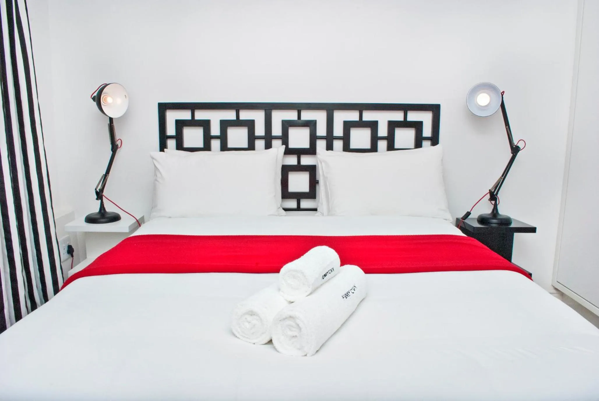 Bedroom, Bed in Funky Town