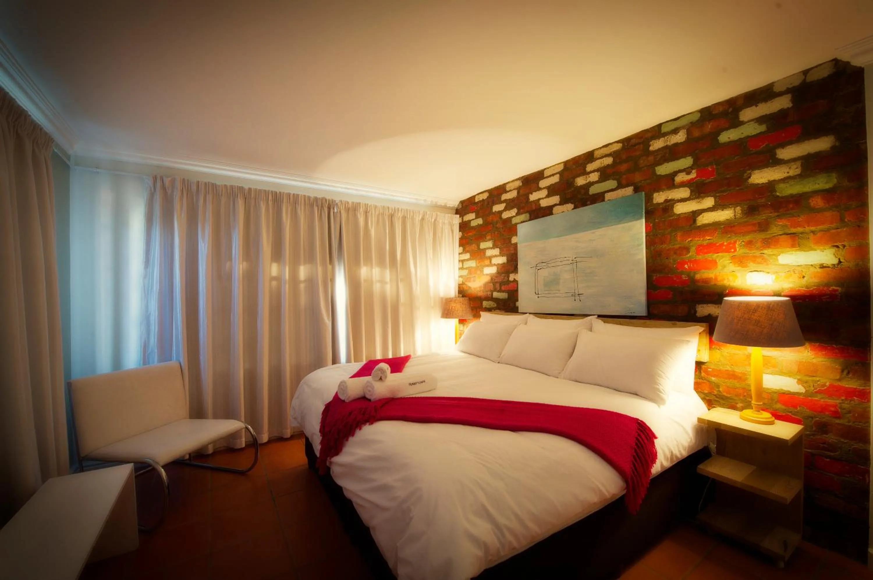 Bedroom, Bed in Funky Town