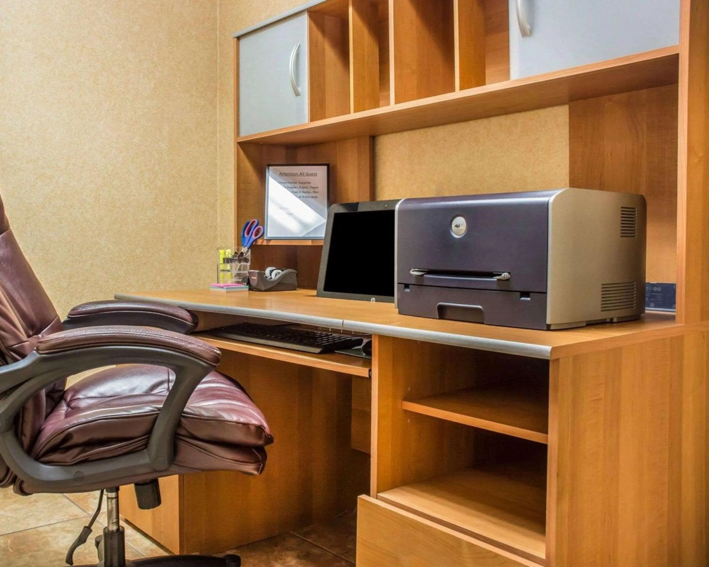 On site in Quality Inn Lockport