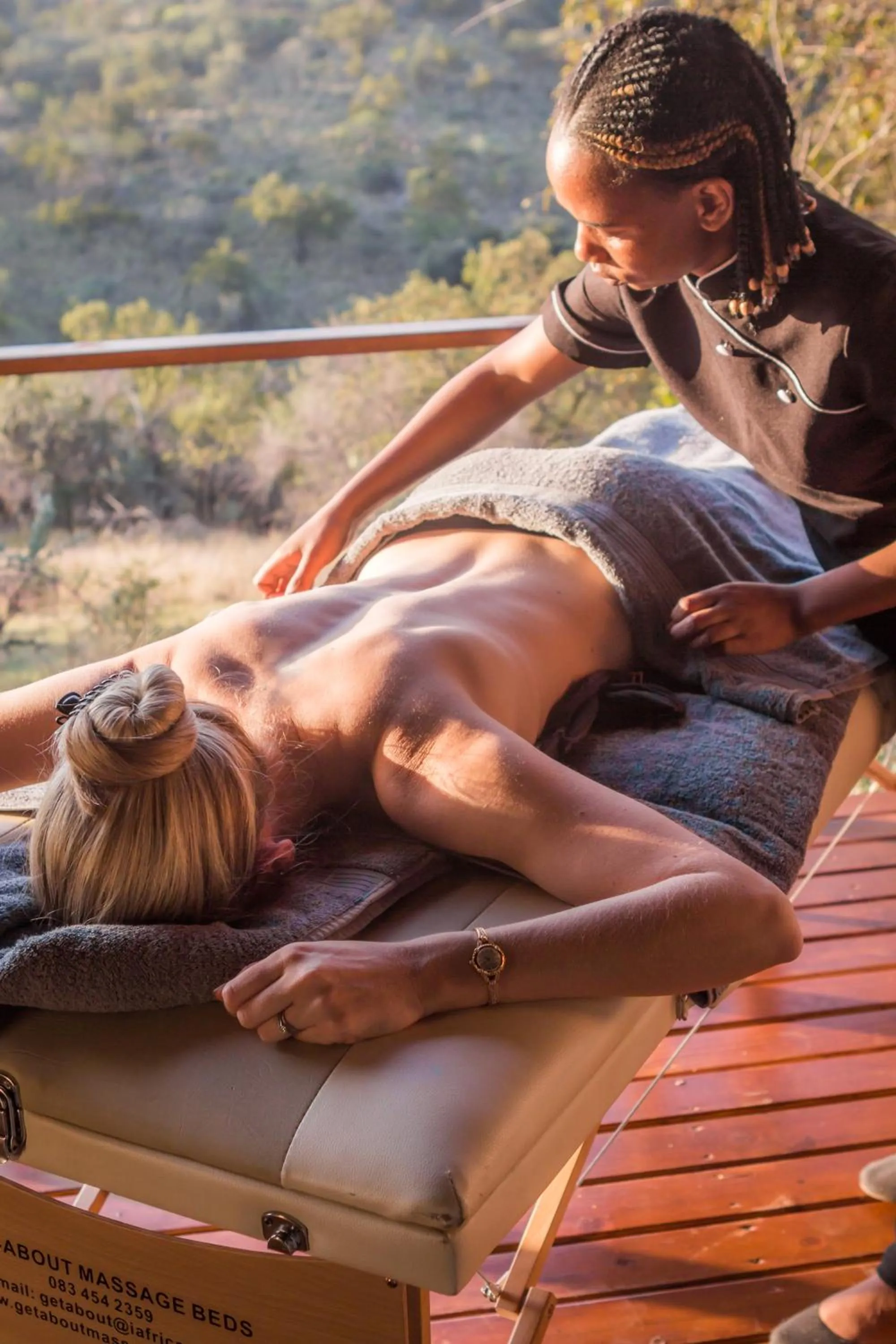 On site in Leopard Mountain Safari Lodge