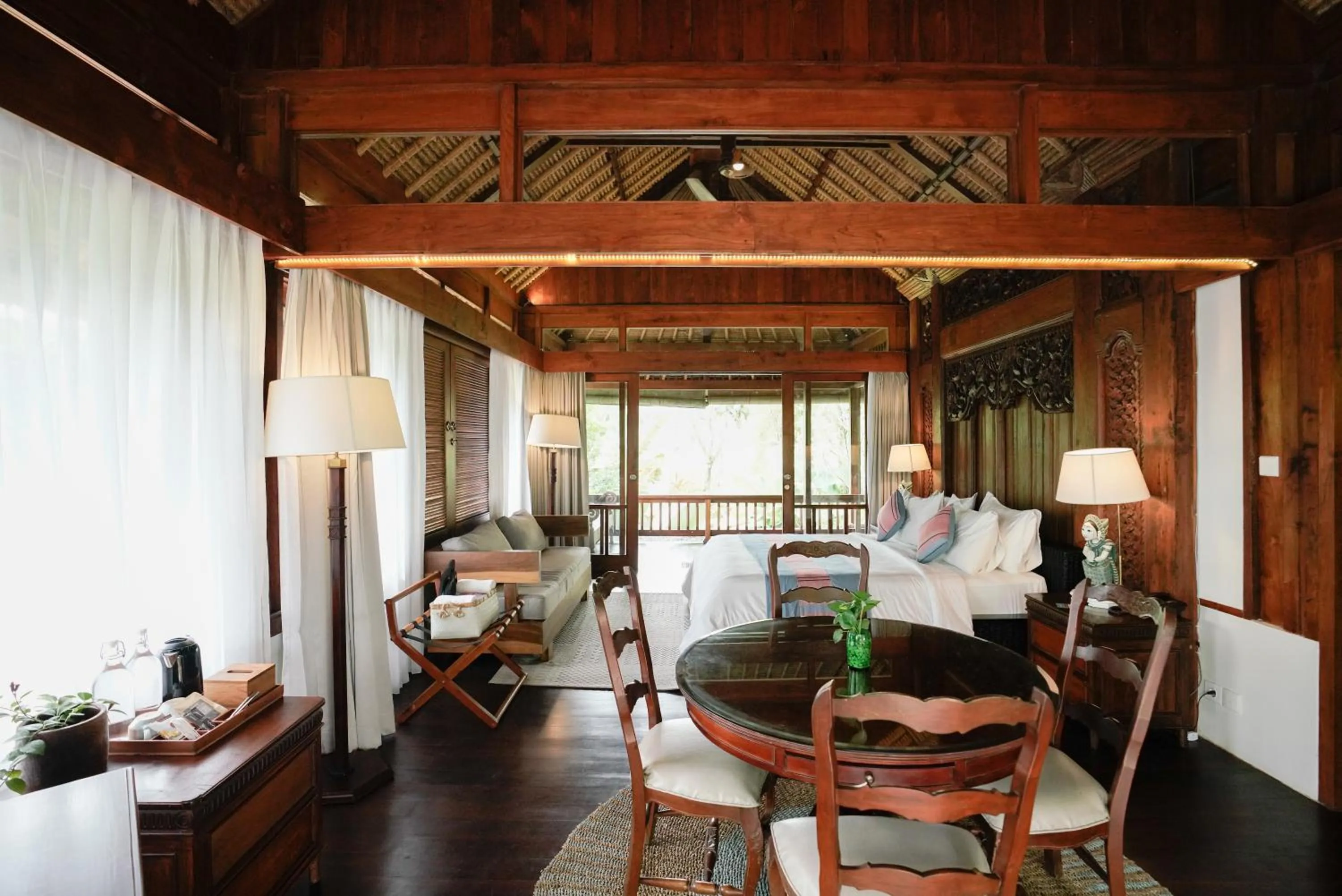 Bedroom in Umah Lawas Villa Ubud