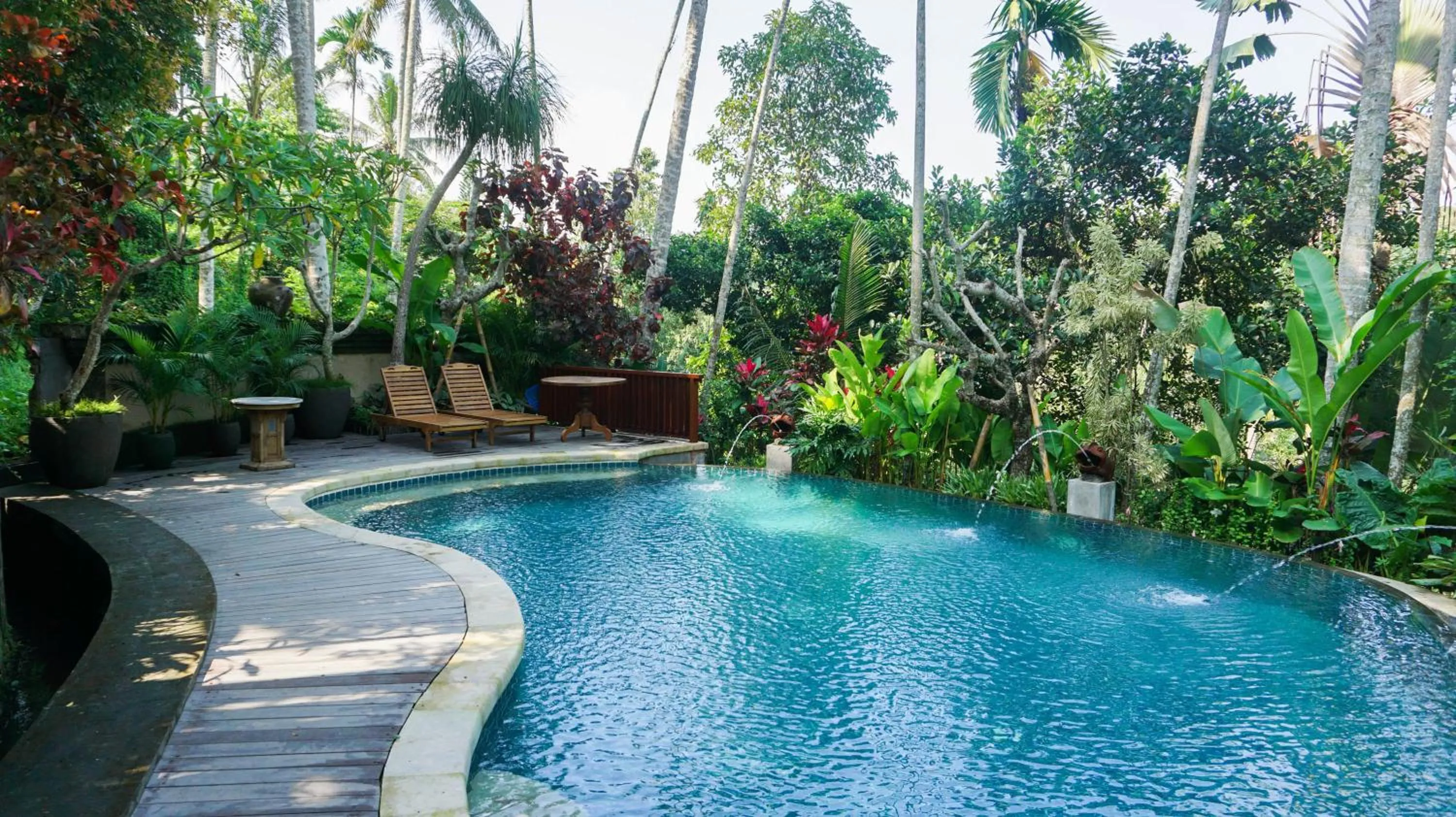 Swimming pool in Umah Lawas Villa Ubud