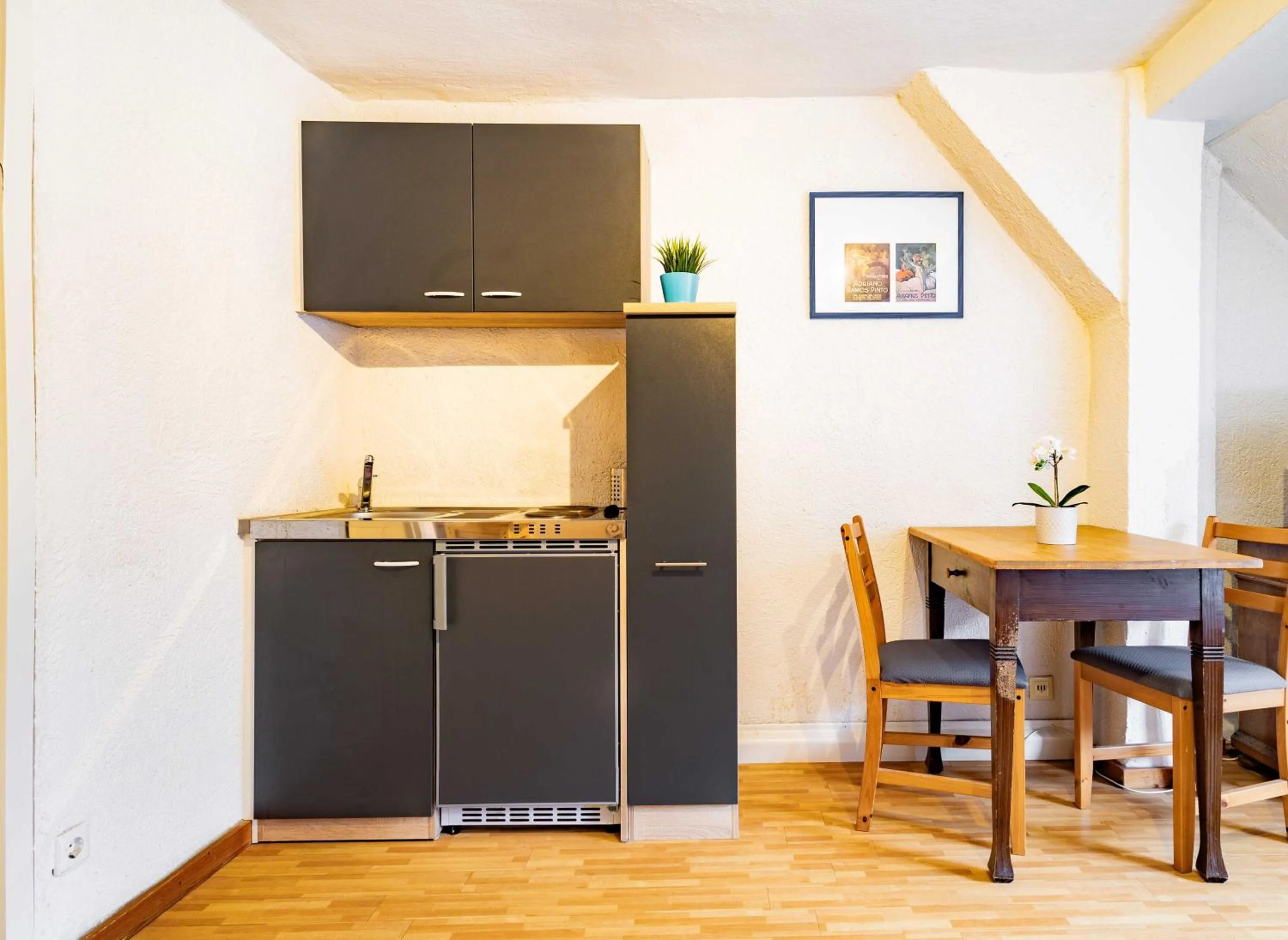 Kitchen or kitchenette in StayInn Apartments City Center