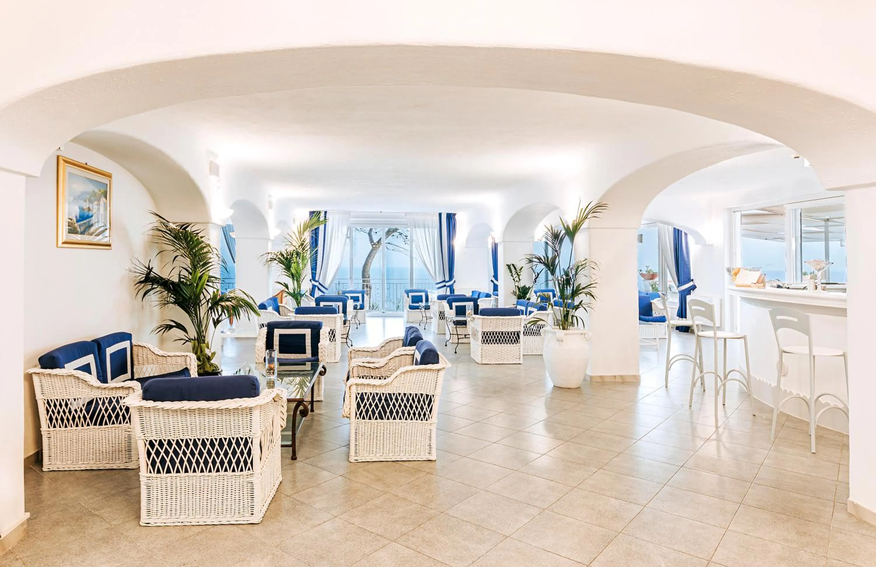 Lobby or reception in Hotel Grazia alla Scannella
