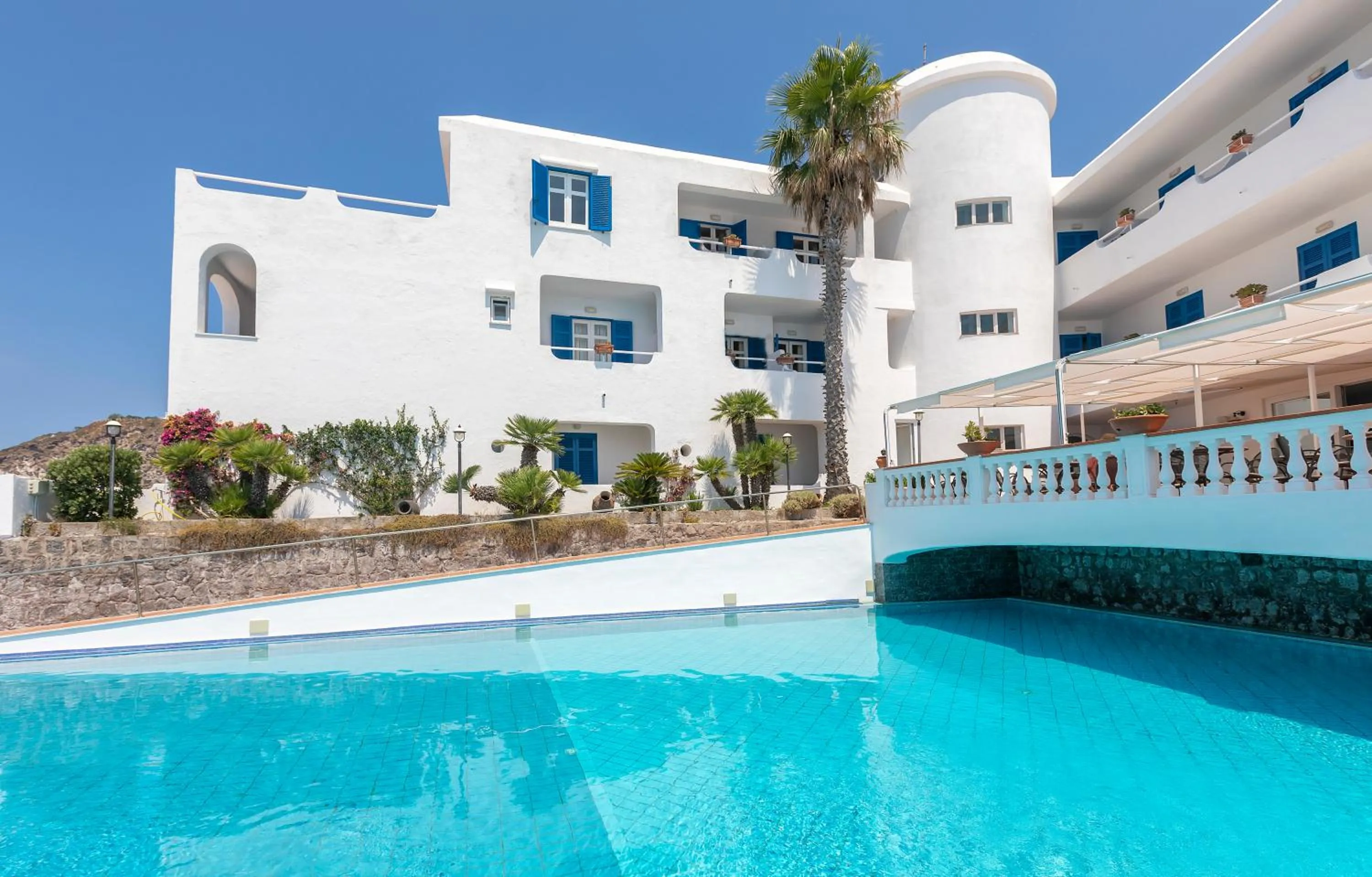 Swimming pool in Hotel Grazia alla Scannella