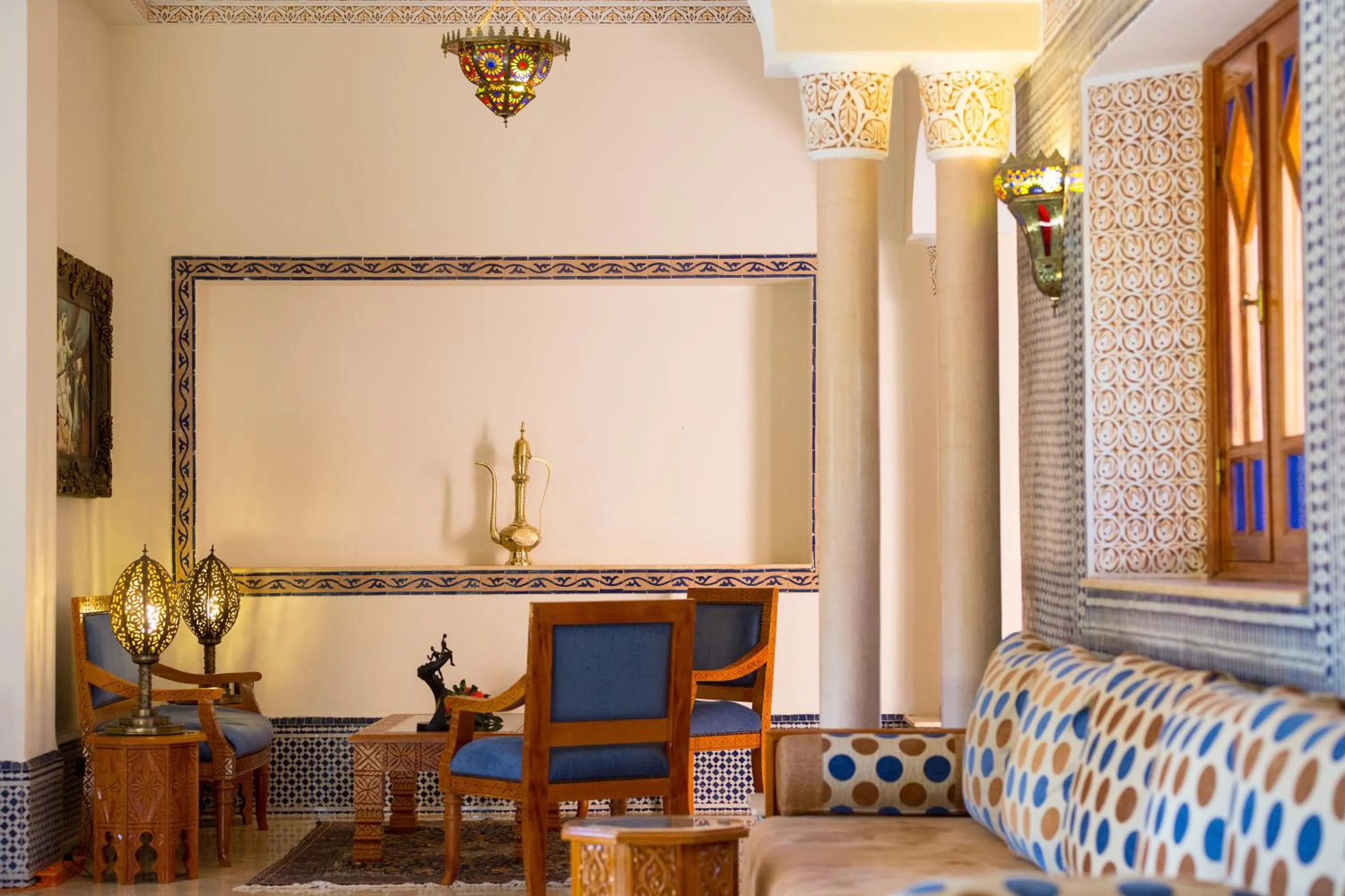 Living room in Domaine Rosaroum