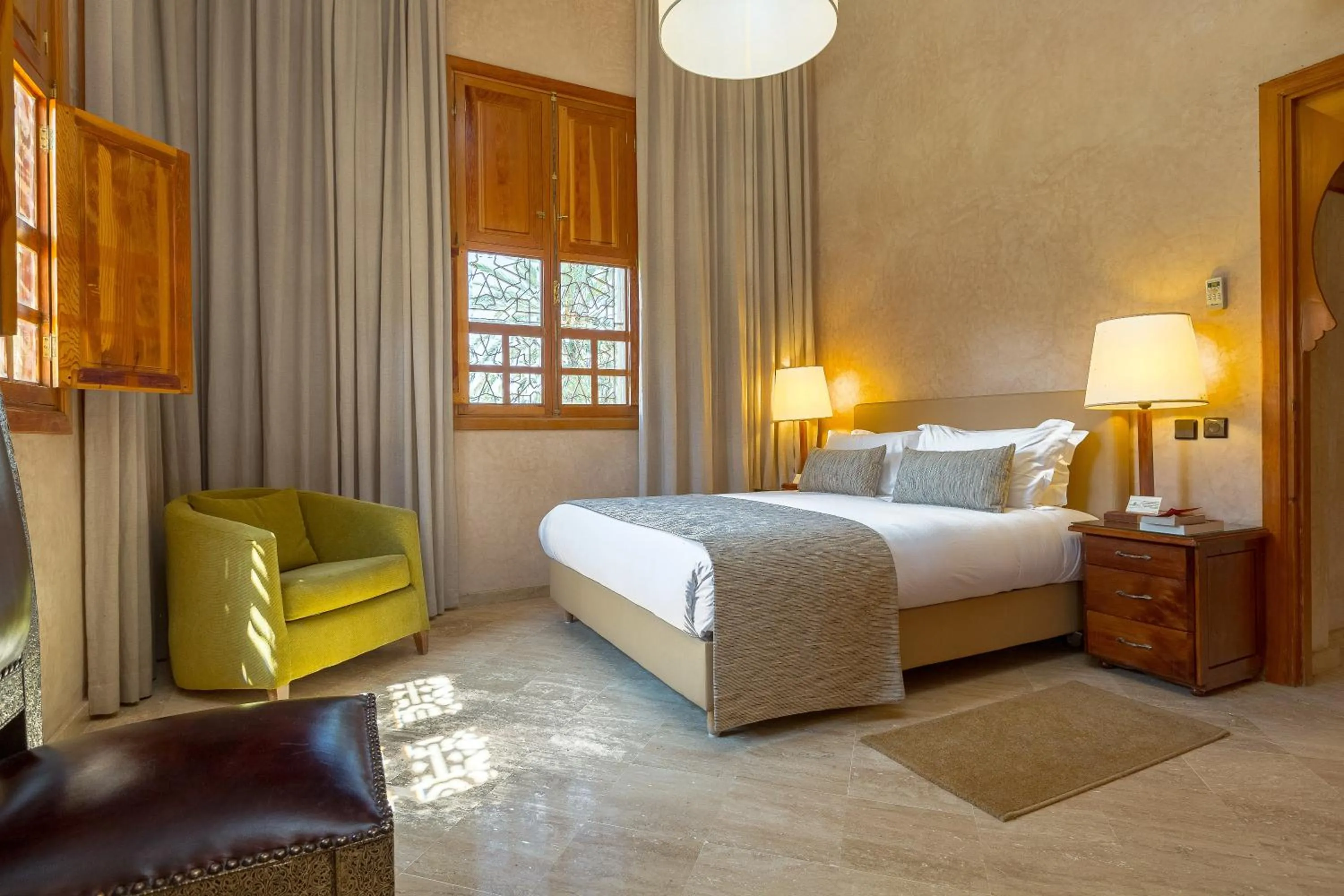 Bed in Domaine Rosaroum