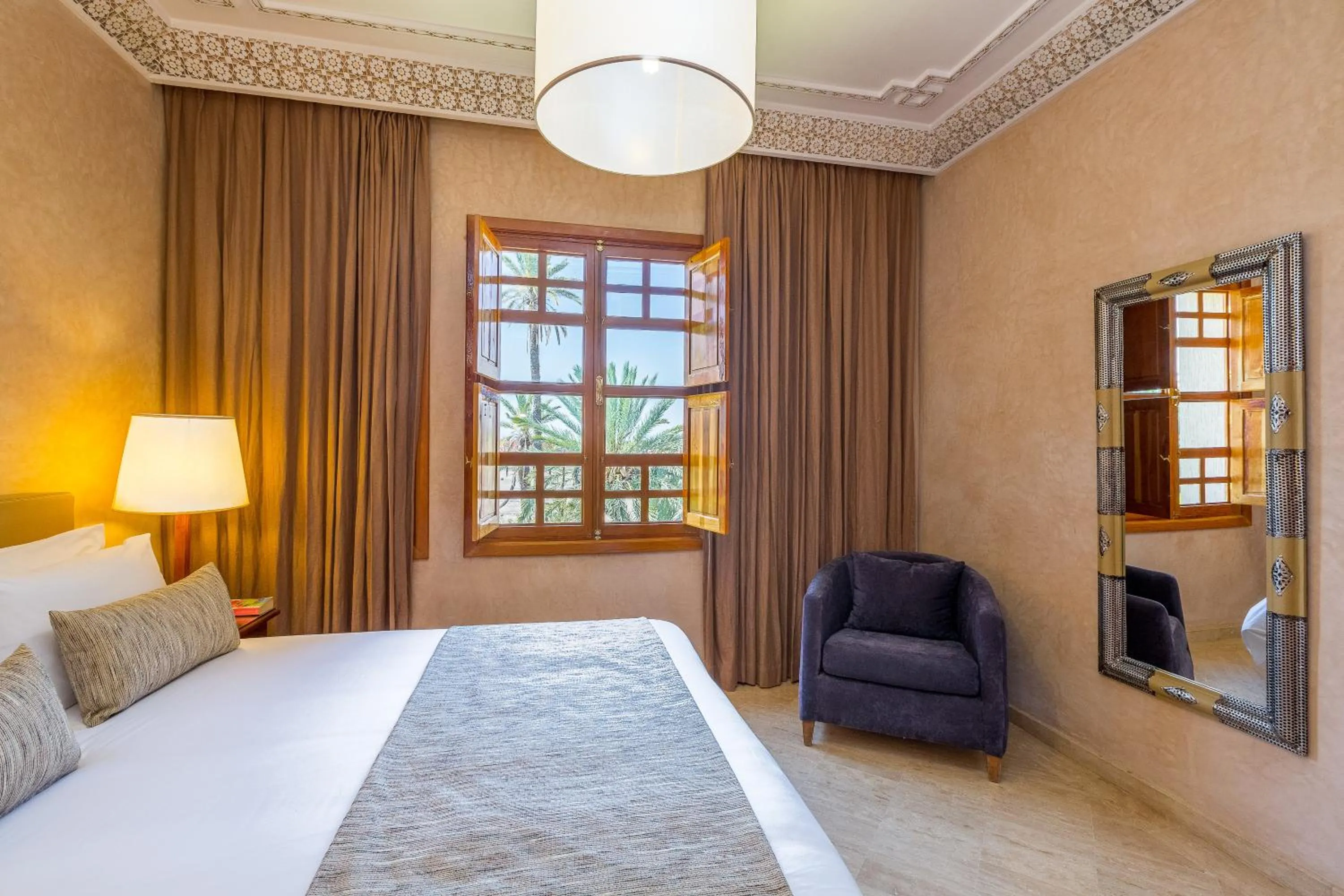 Bed in Domaine Rosaroum