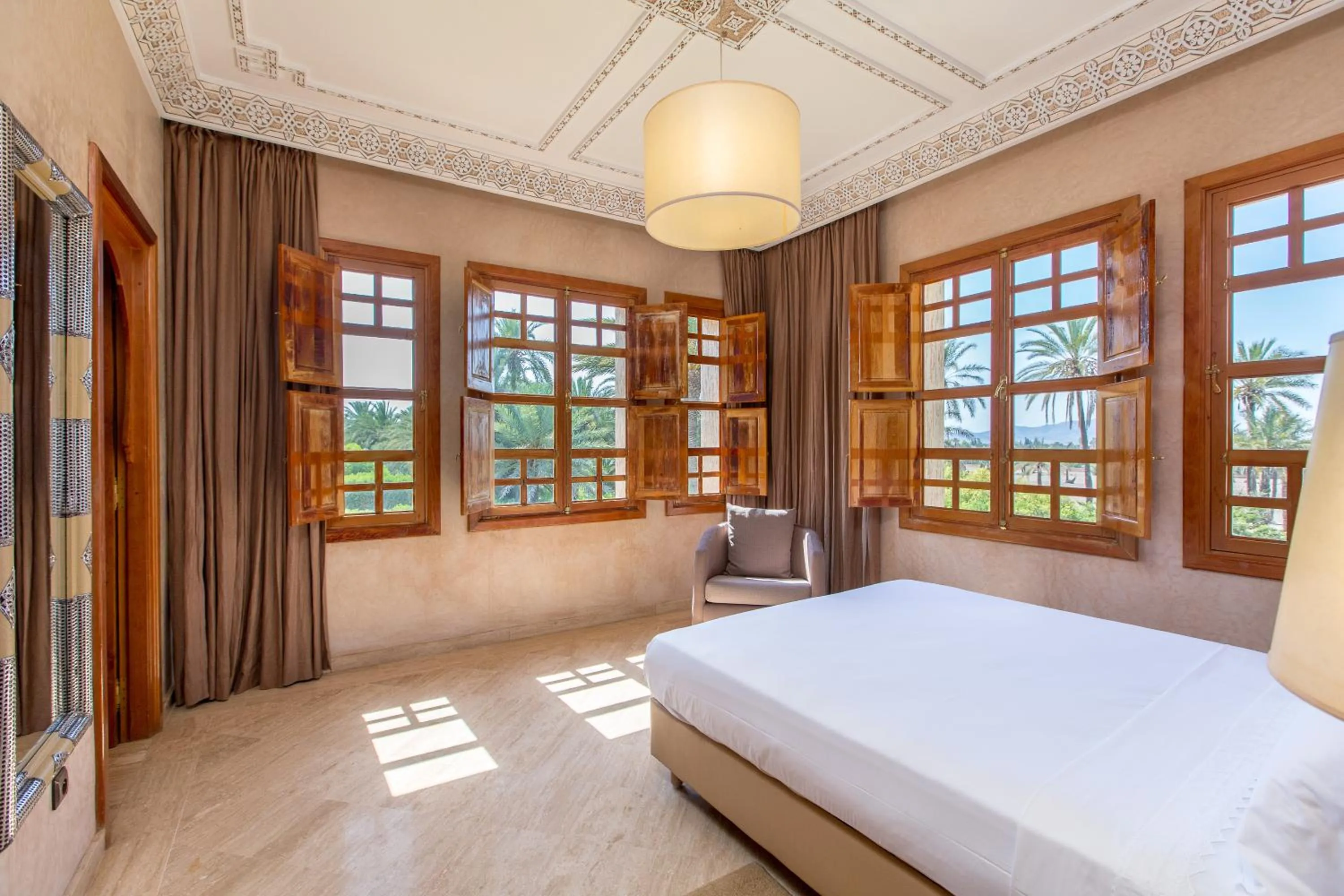 Bed in Domaine Rosaroum