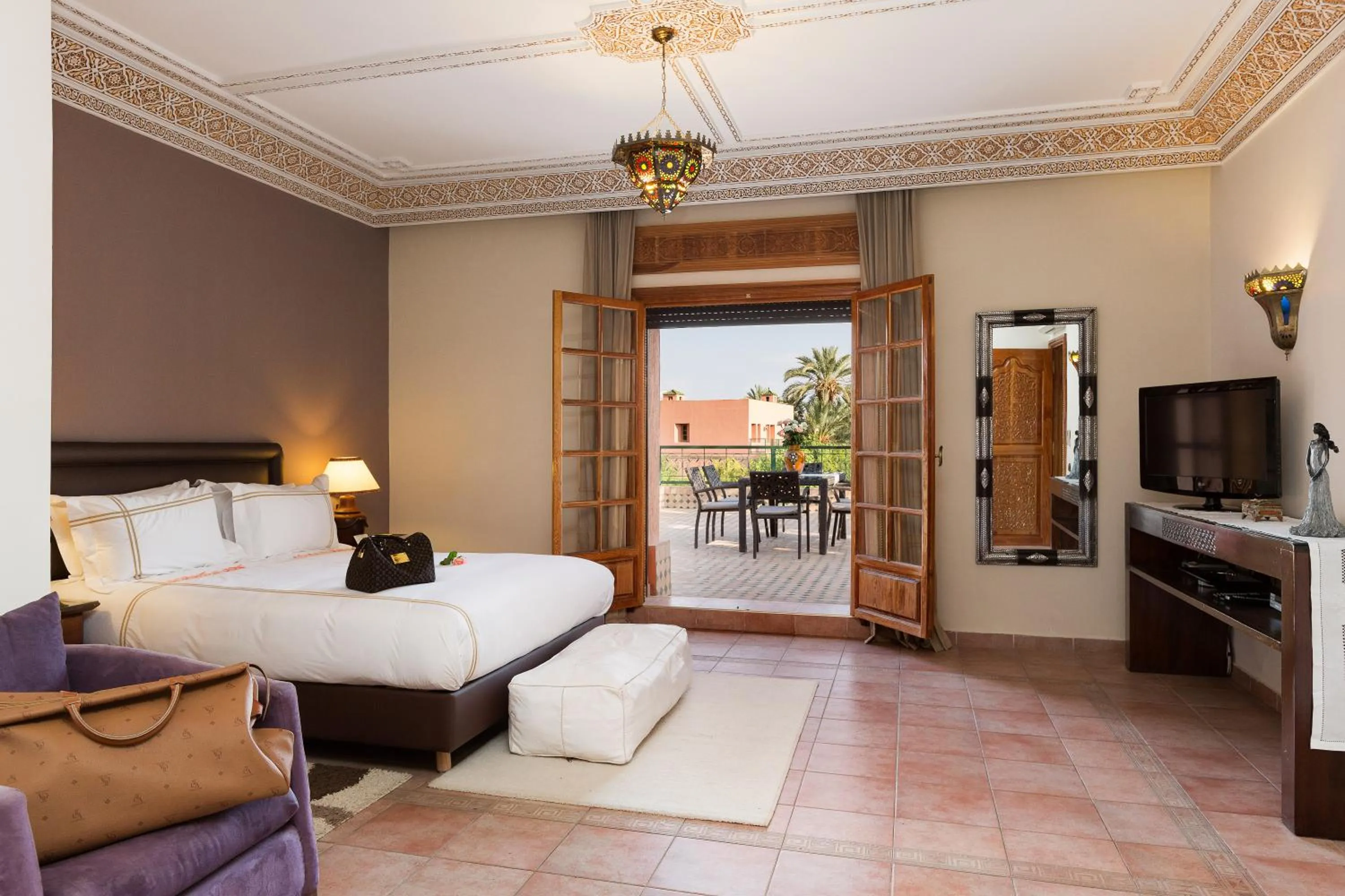 Bed in Domaine Rosaroum