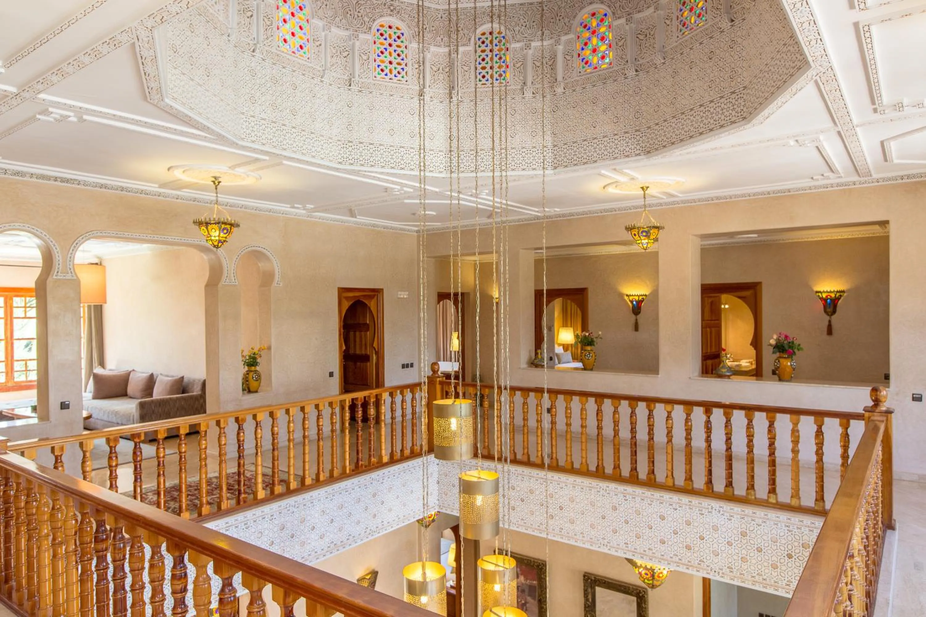 Living room in Domaine Rosaroum