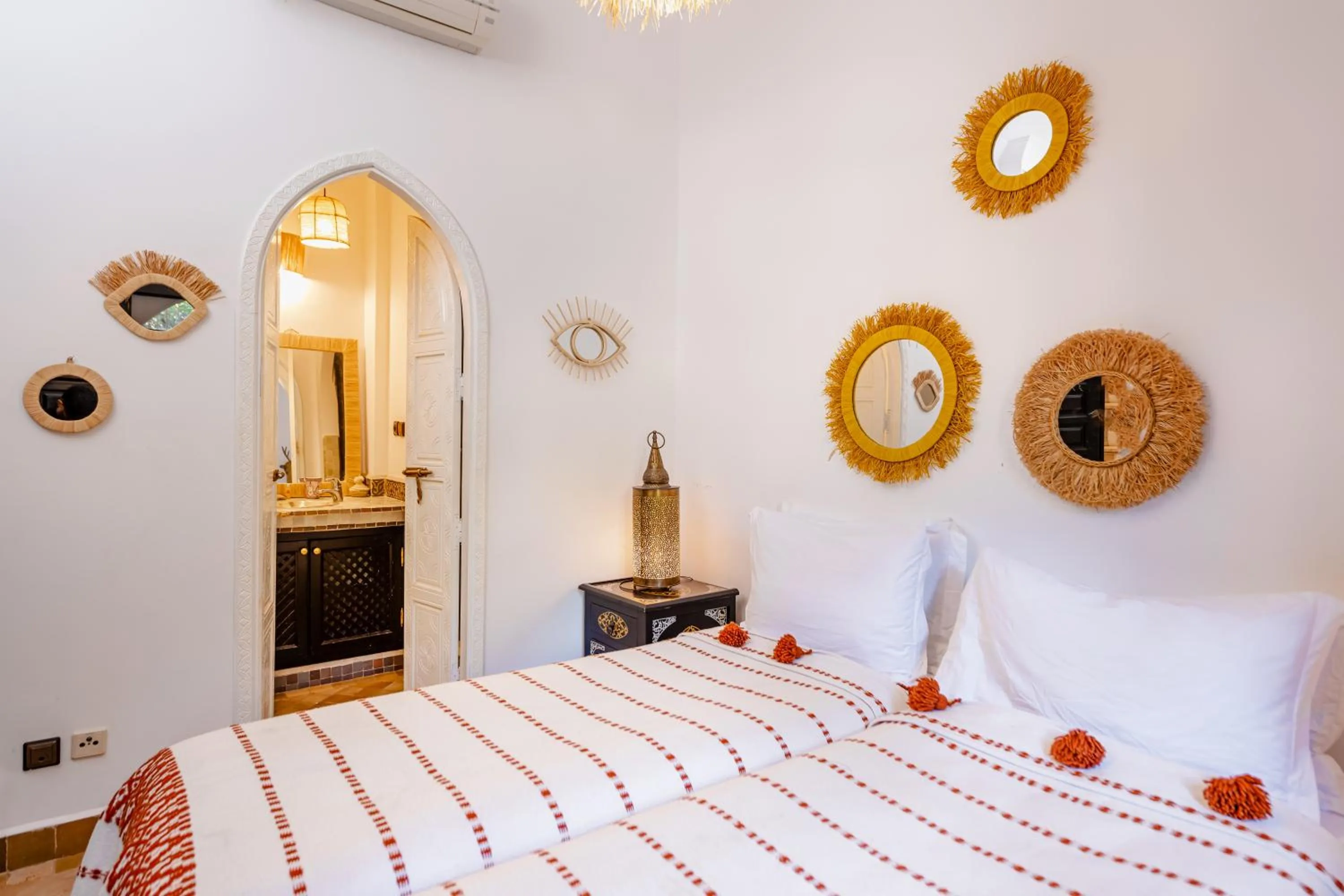 Photo of the whole room, Bed in Residence Dar Lamia Marrakech