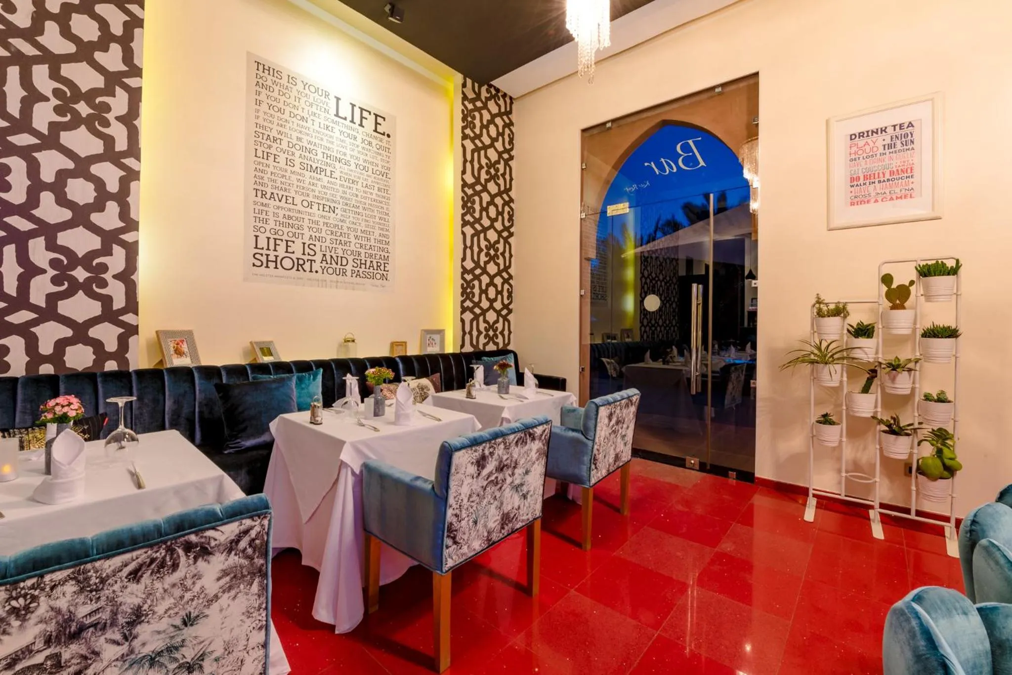 Restaurant/places to eat in Residence Dar Lamia Marrakech