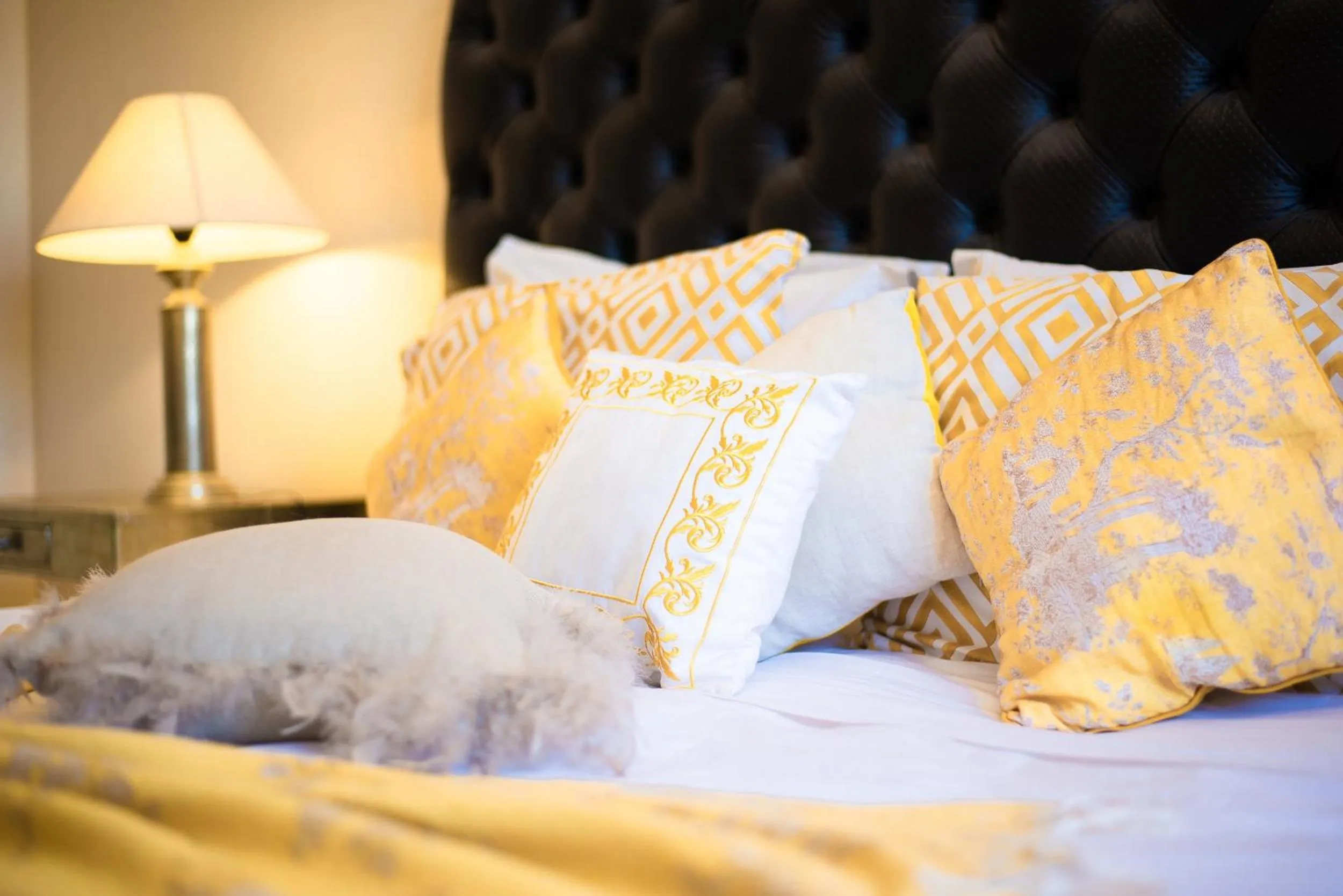 Decorative detail, Bed in Residence Dar Lamia Marrakech